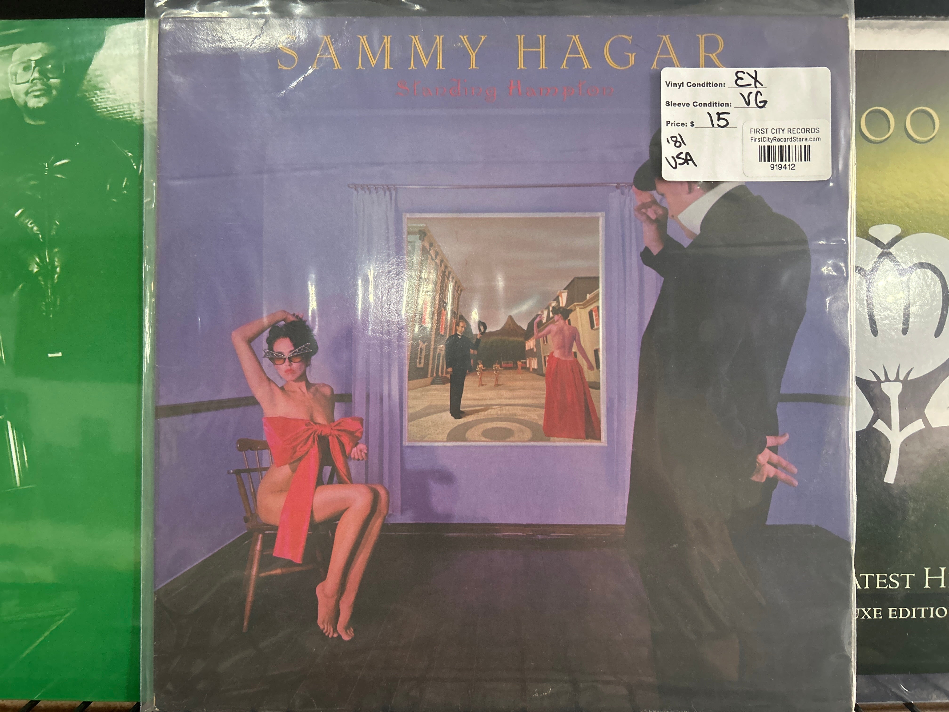 Sammy Hagar - Standing Hampton (1981, USED)
