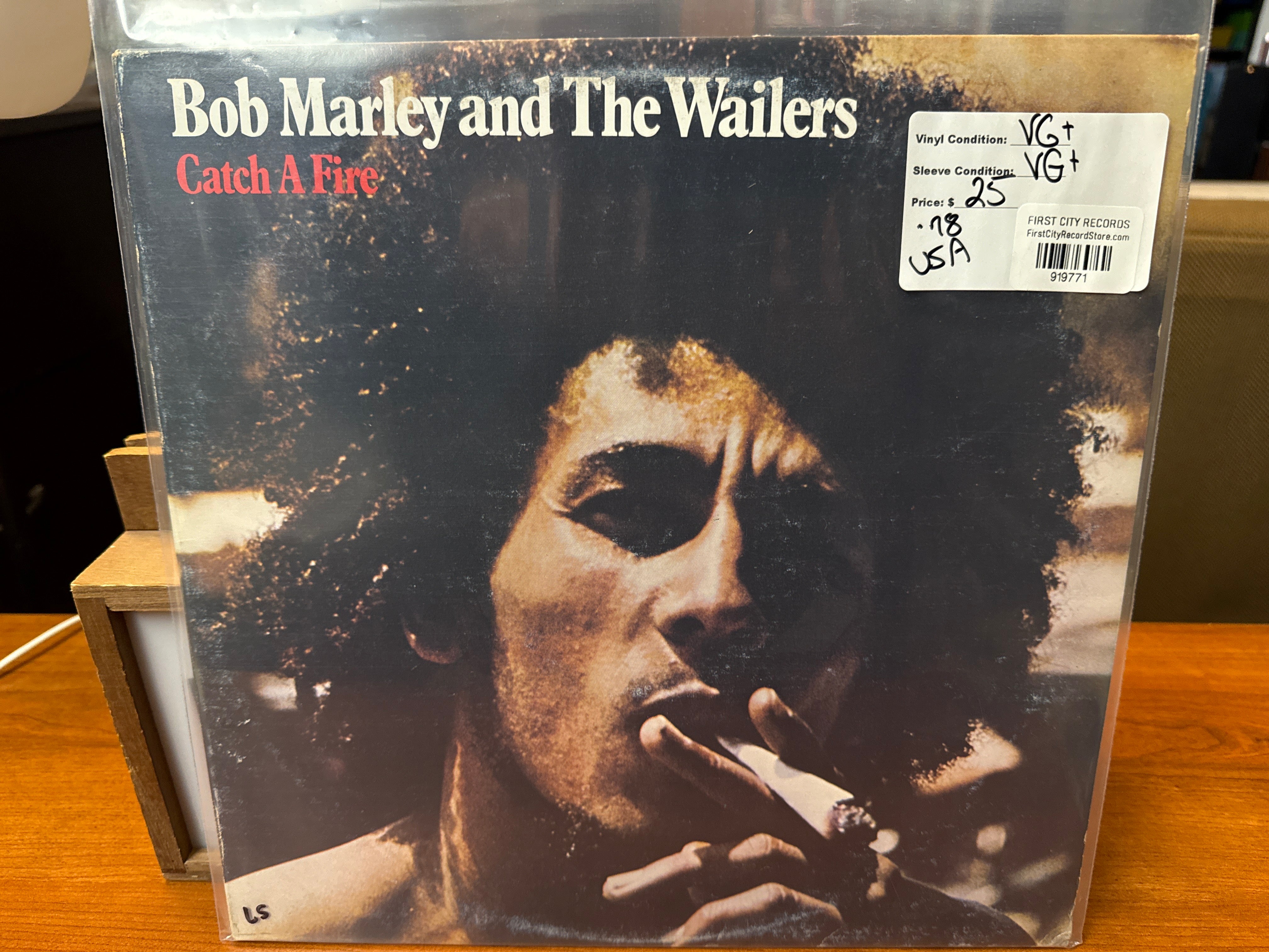 Bob Marley and the Wailers - Catch A Fire (1978, USED)