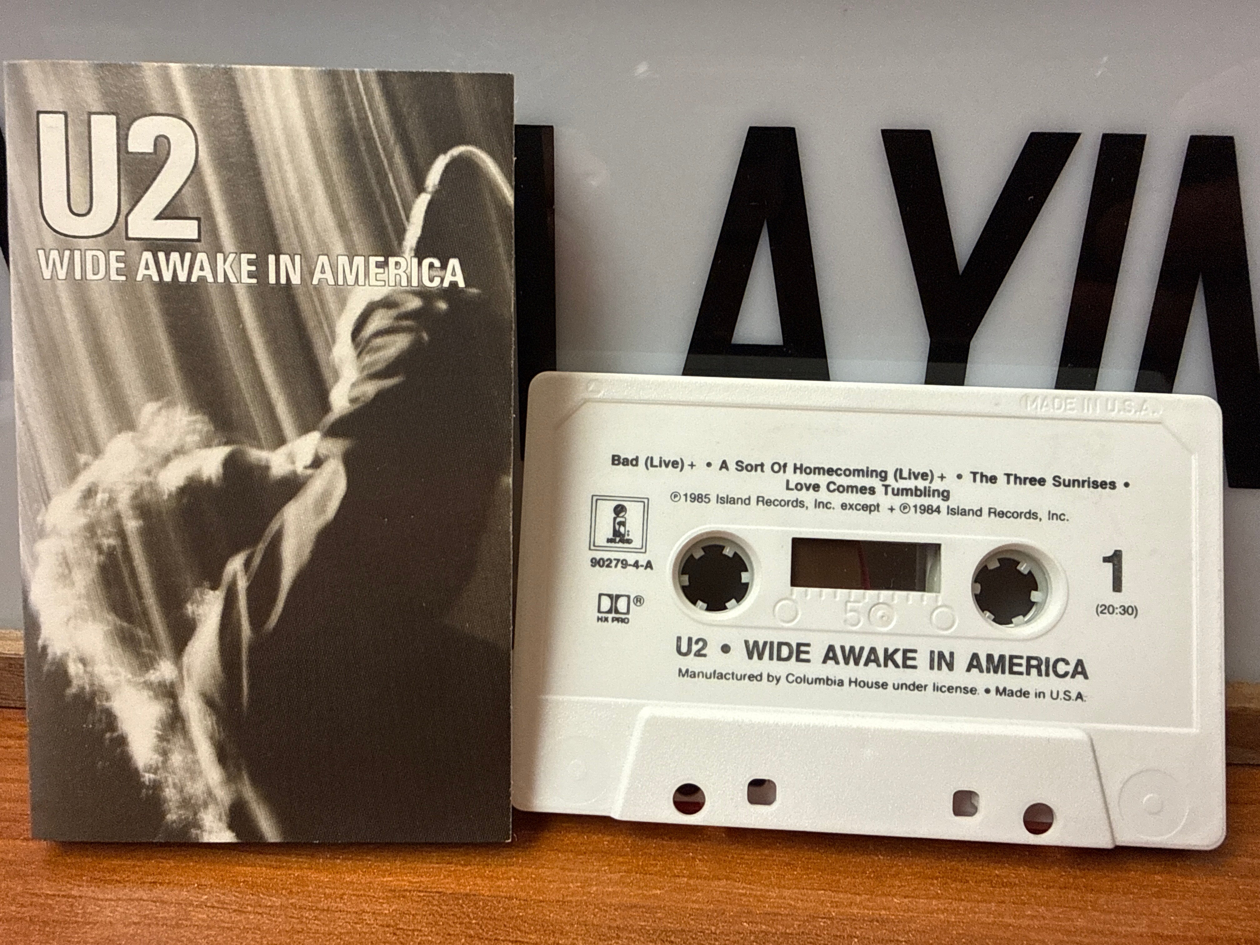 U2 - Wide Awake In America (Club, CASSETTE)