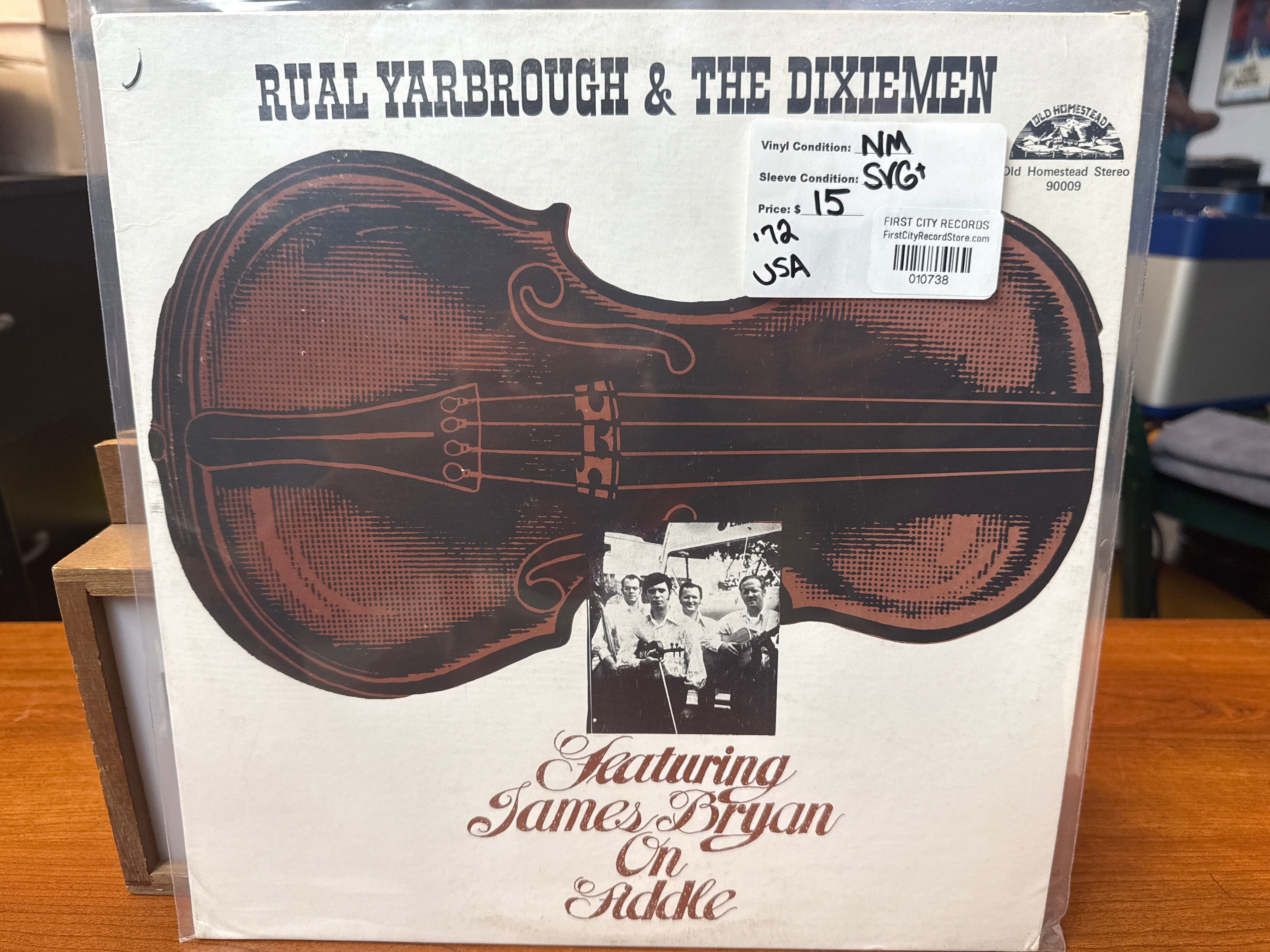 Rual Yarbrough & The Dixiemen - Self Titled (1972, USED)