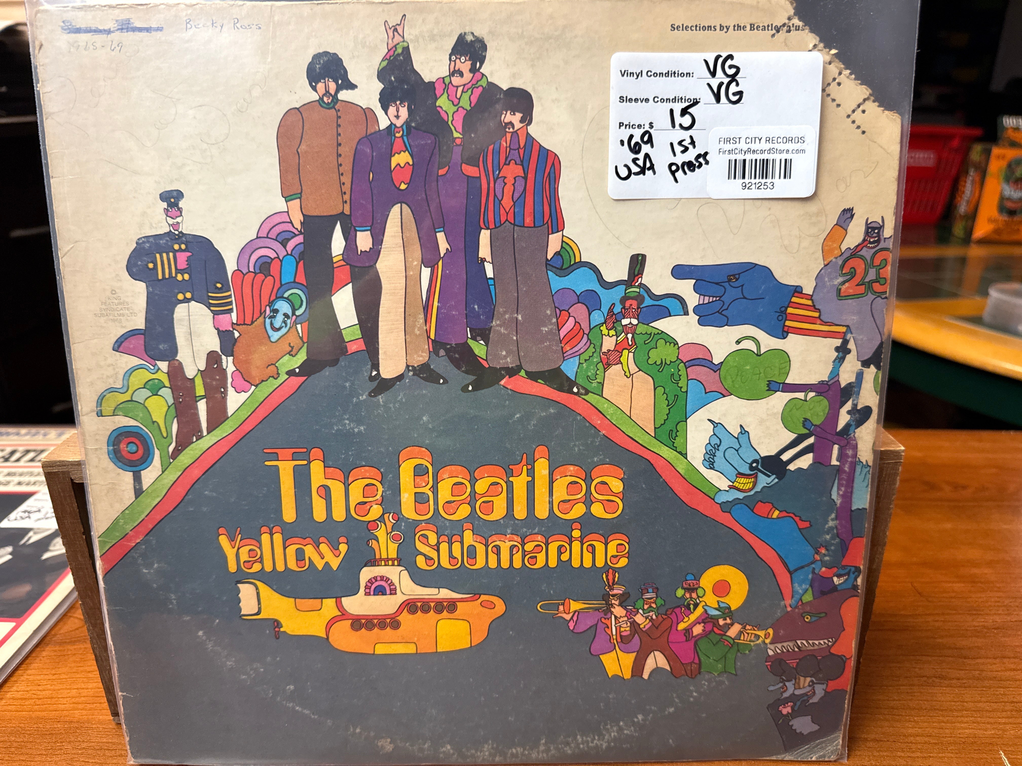Beatles - Yellow Submarine (1969, USED)