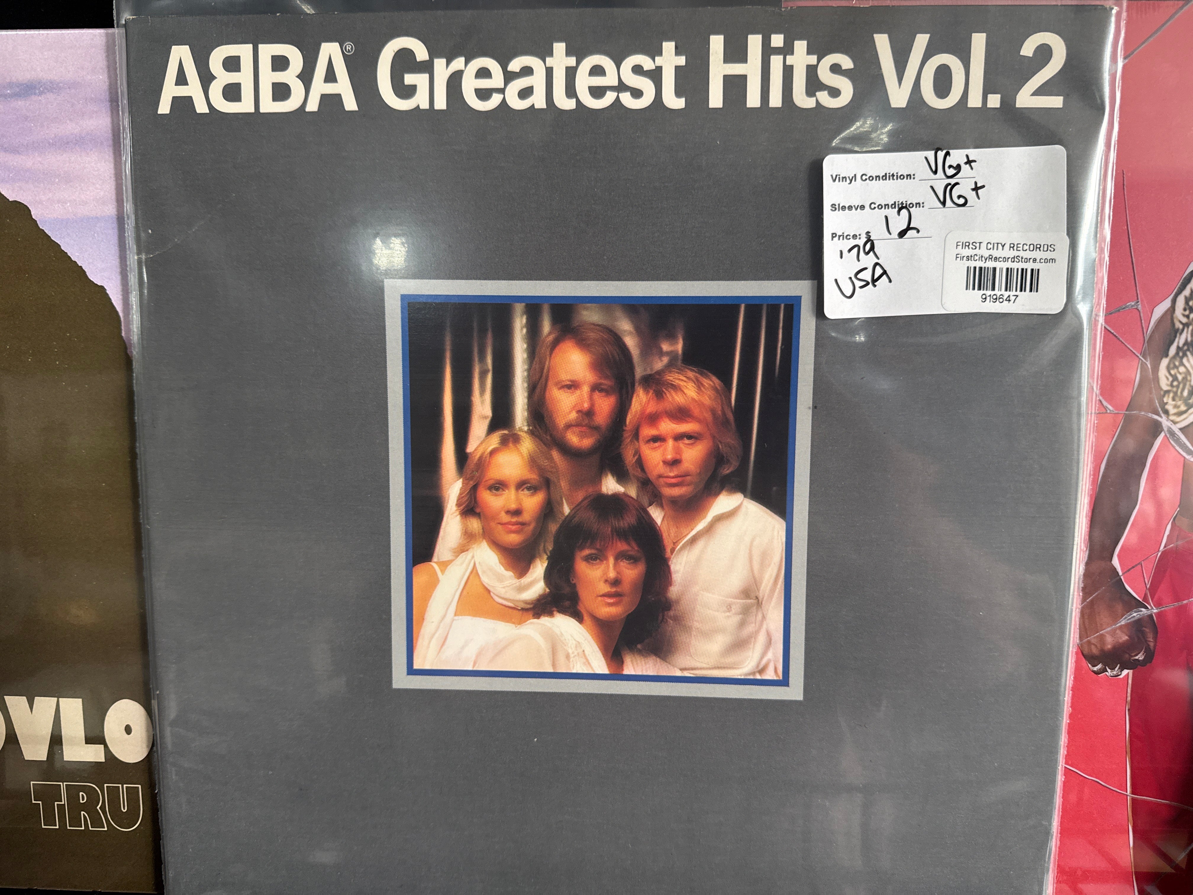 ABBA - Greatest Hits Vol. 2 (1979, USED)