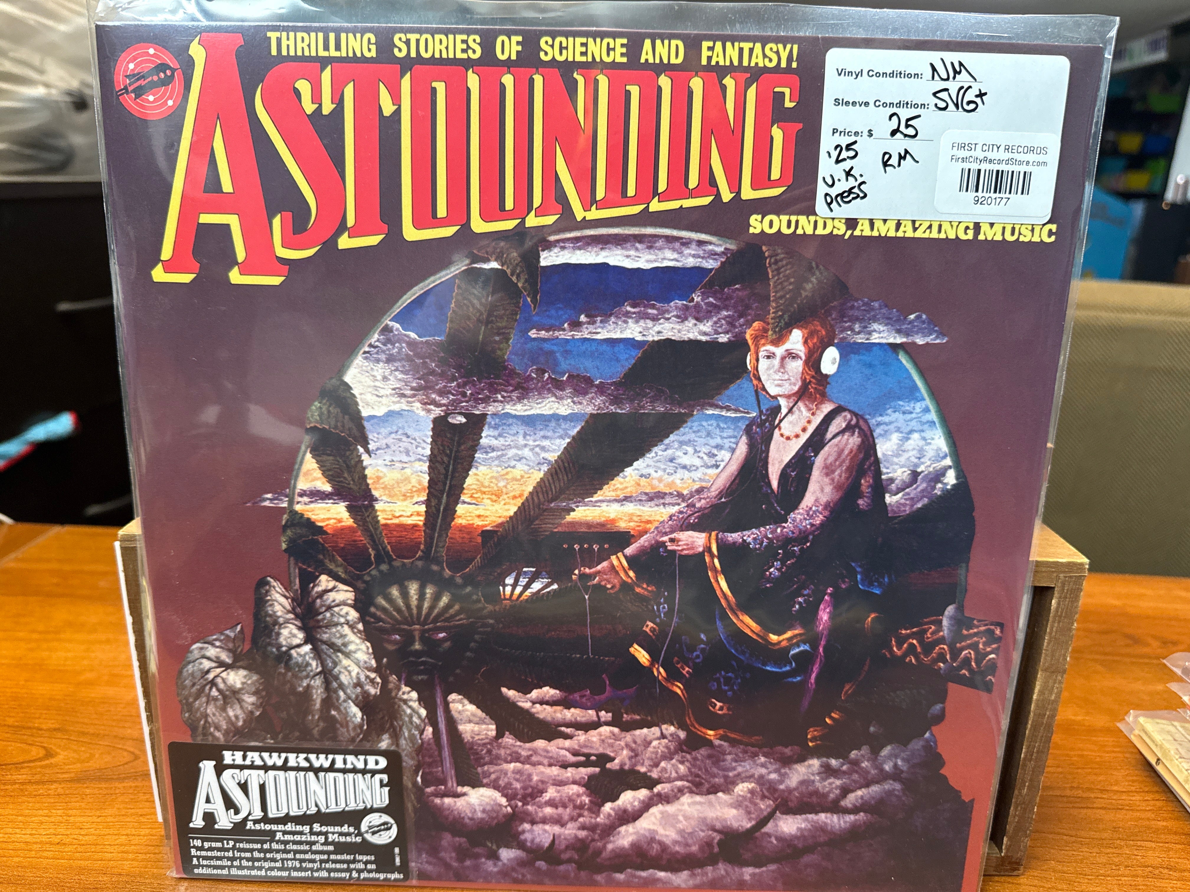 Hawkwind - Astounding Sounds Amazing Music (2025 U.K. Press, USED)
