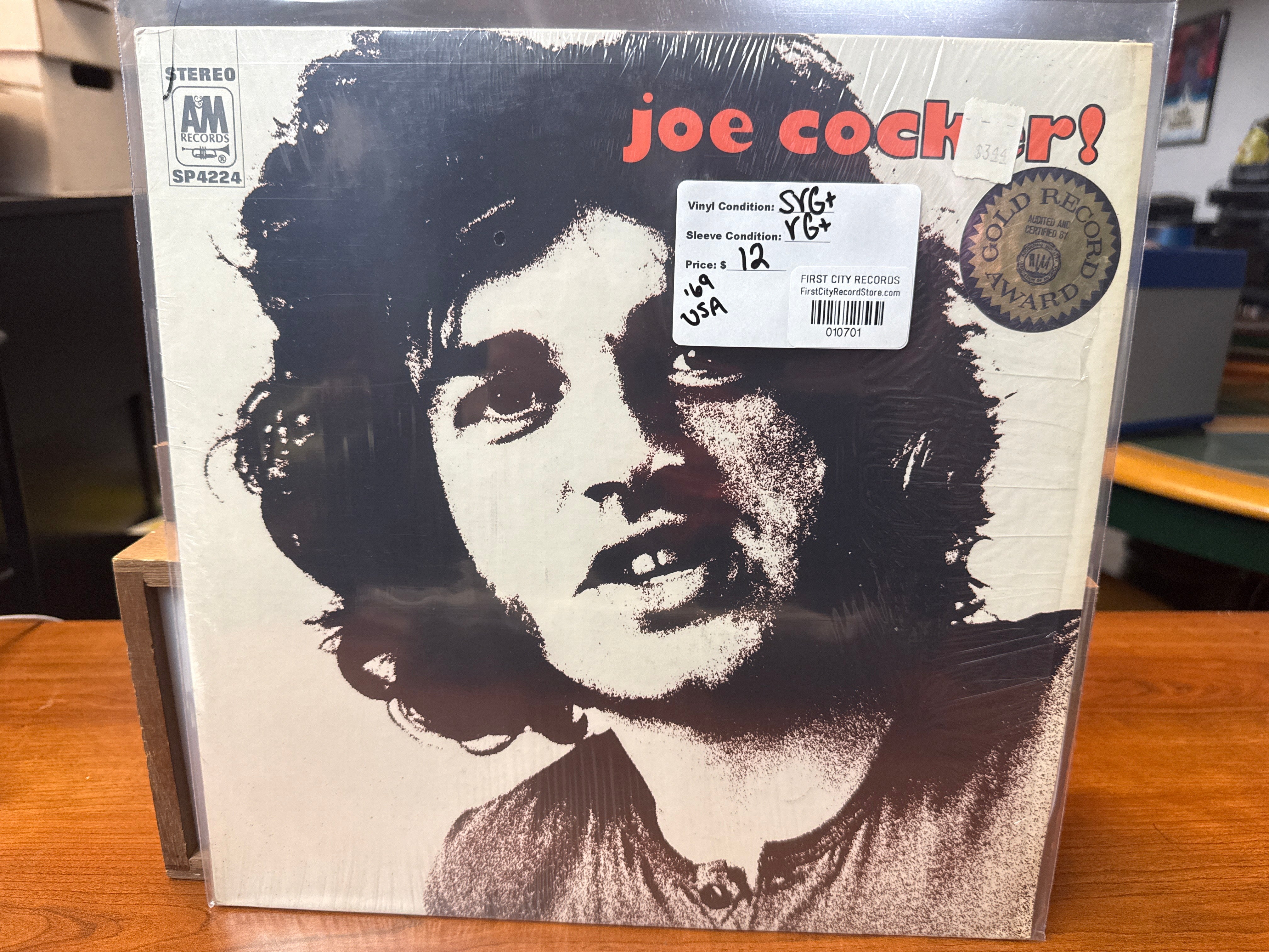Joe Cocker - Self Titled (1969, USED)