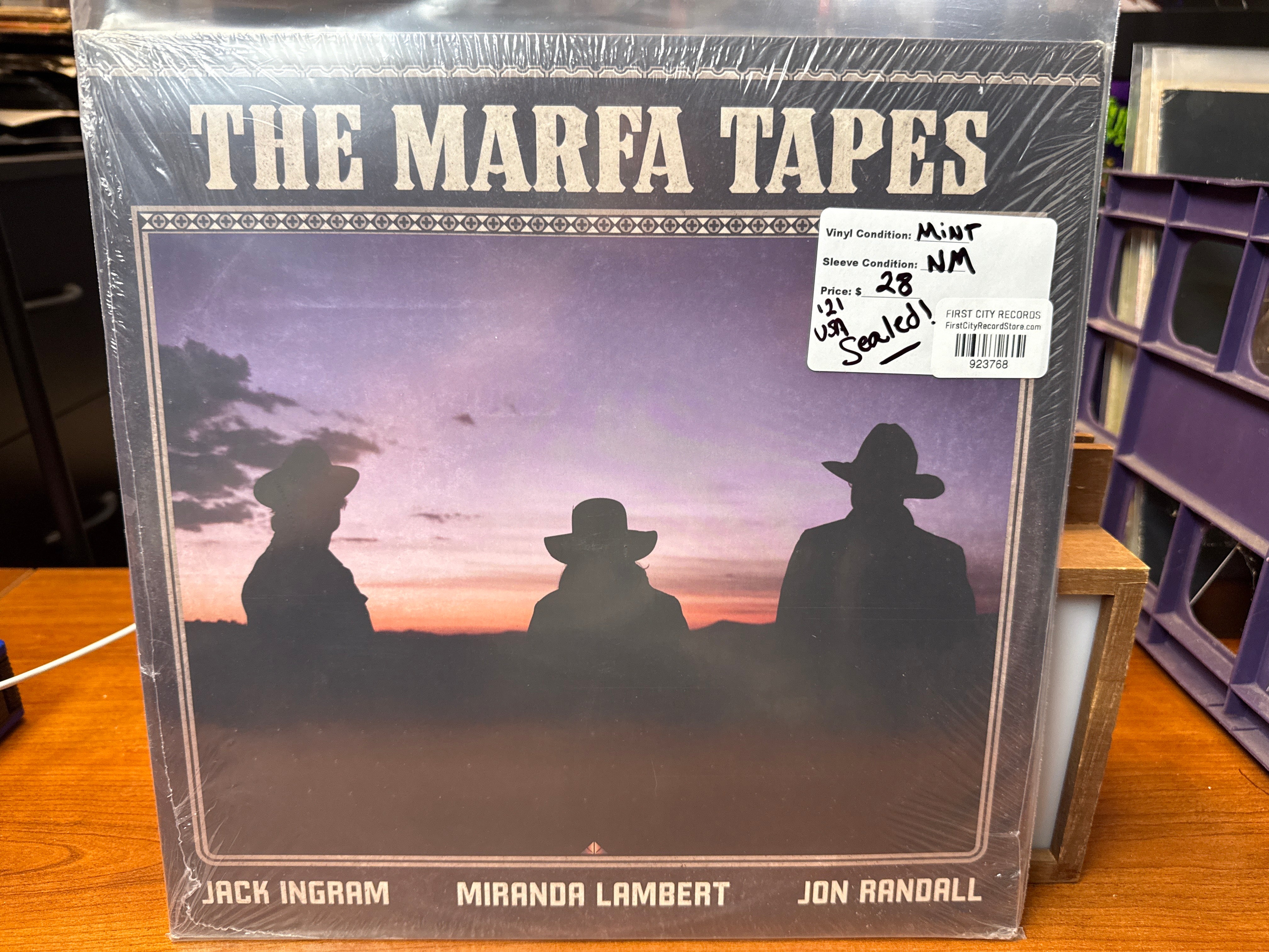 Miranda Lambert, Jack Ingram, Jon Randall - The Marfa Tapes (Sealed, USED)