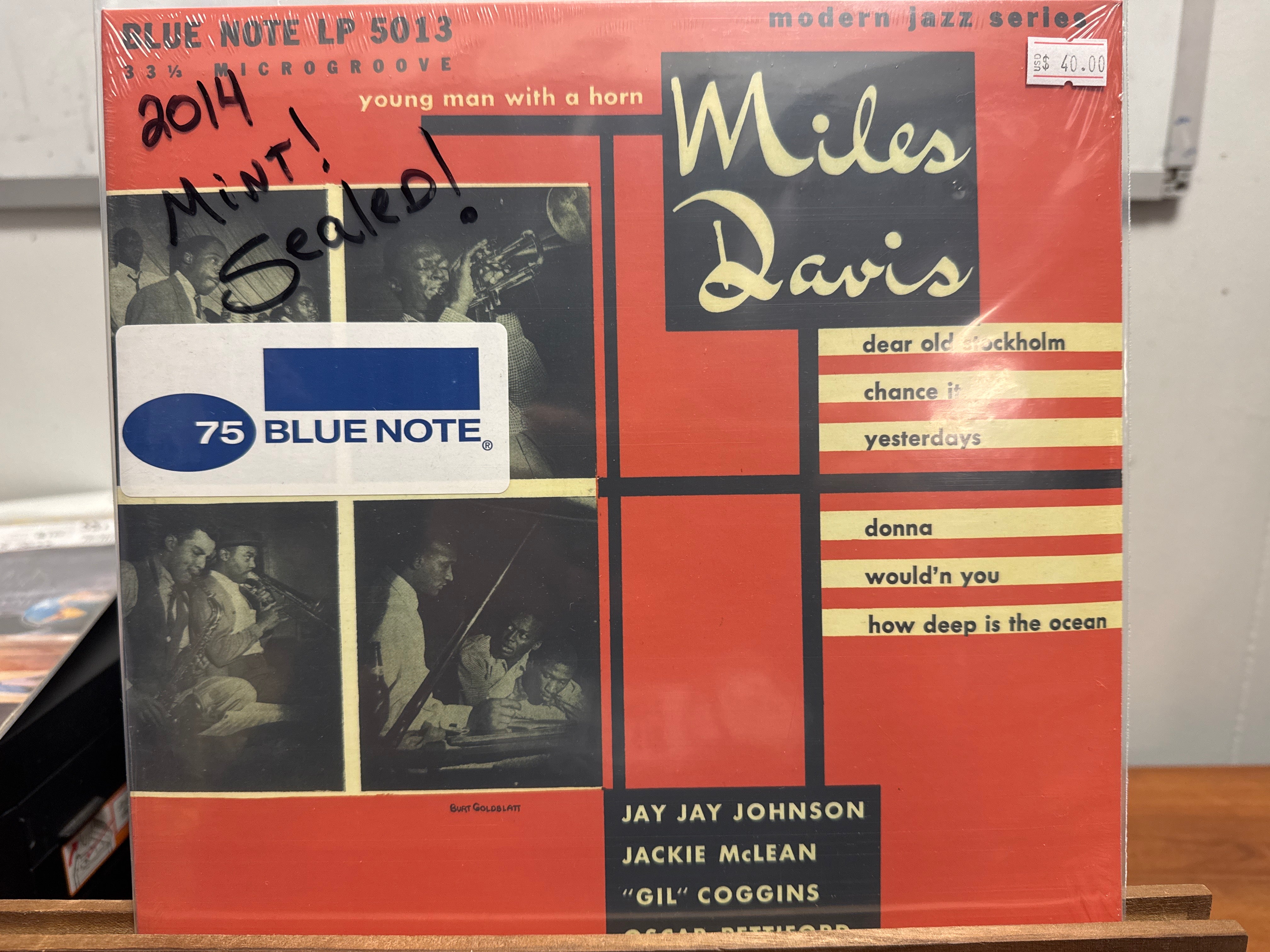 Miles Davis - Young Man With A Horn 10" (Sealed, USED)