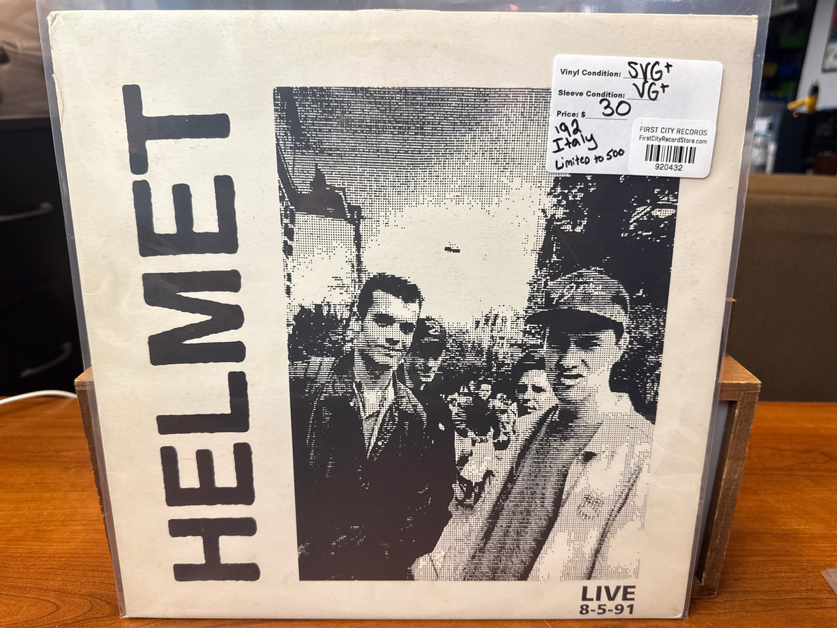Helmet - Live (1992, Italian Pressing, USED)
