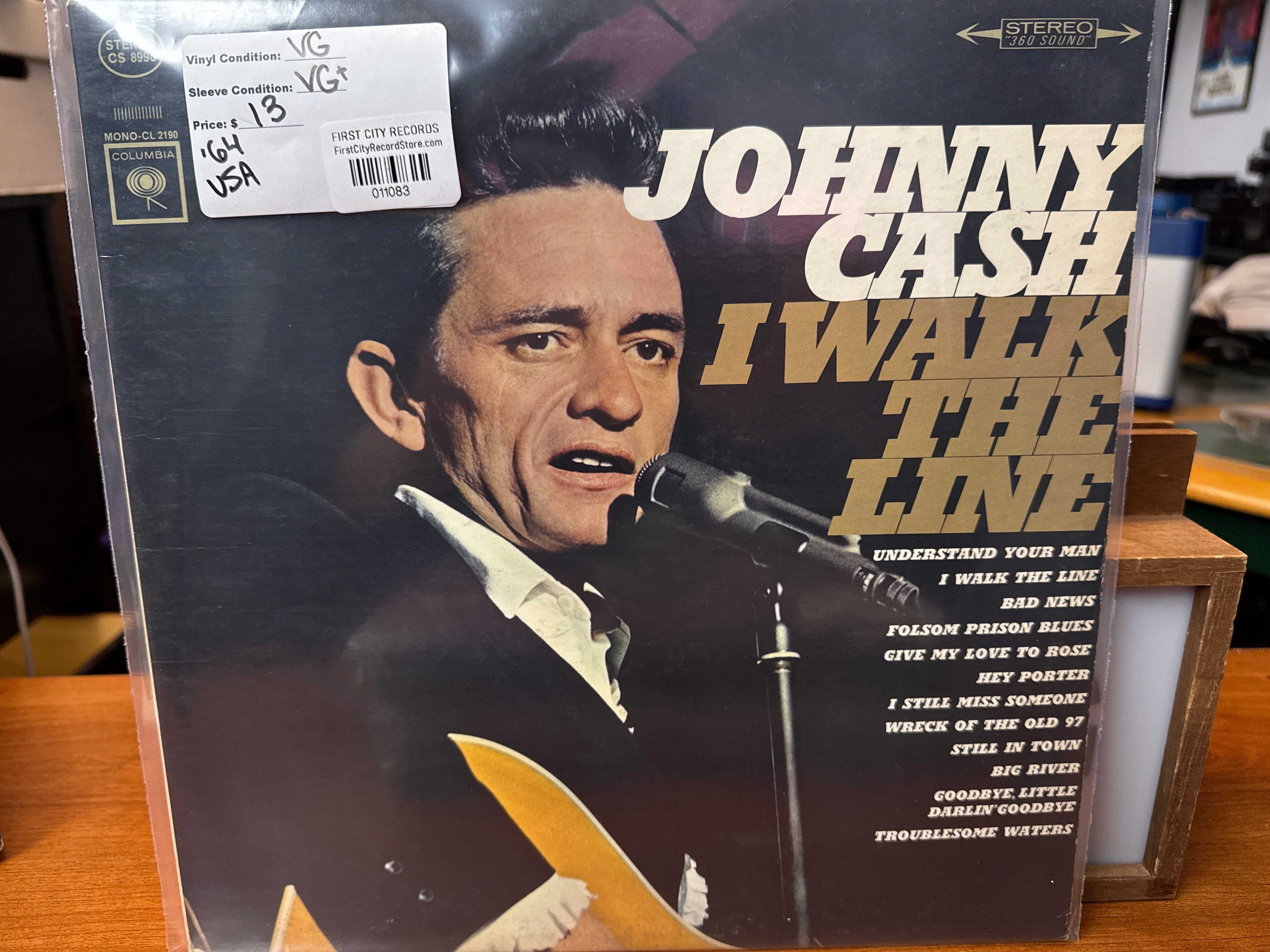 Johnny Cash - I Walk the Line (1964, USED)