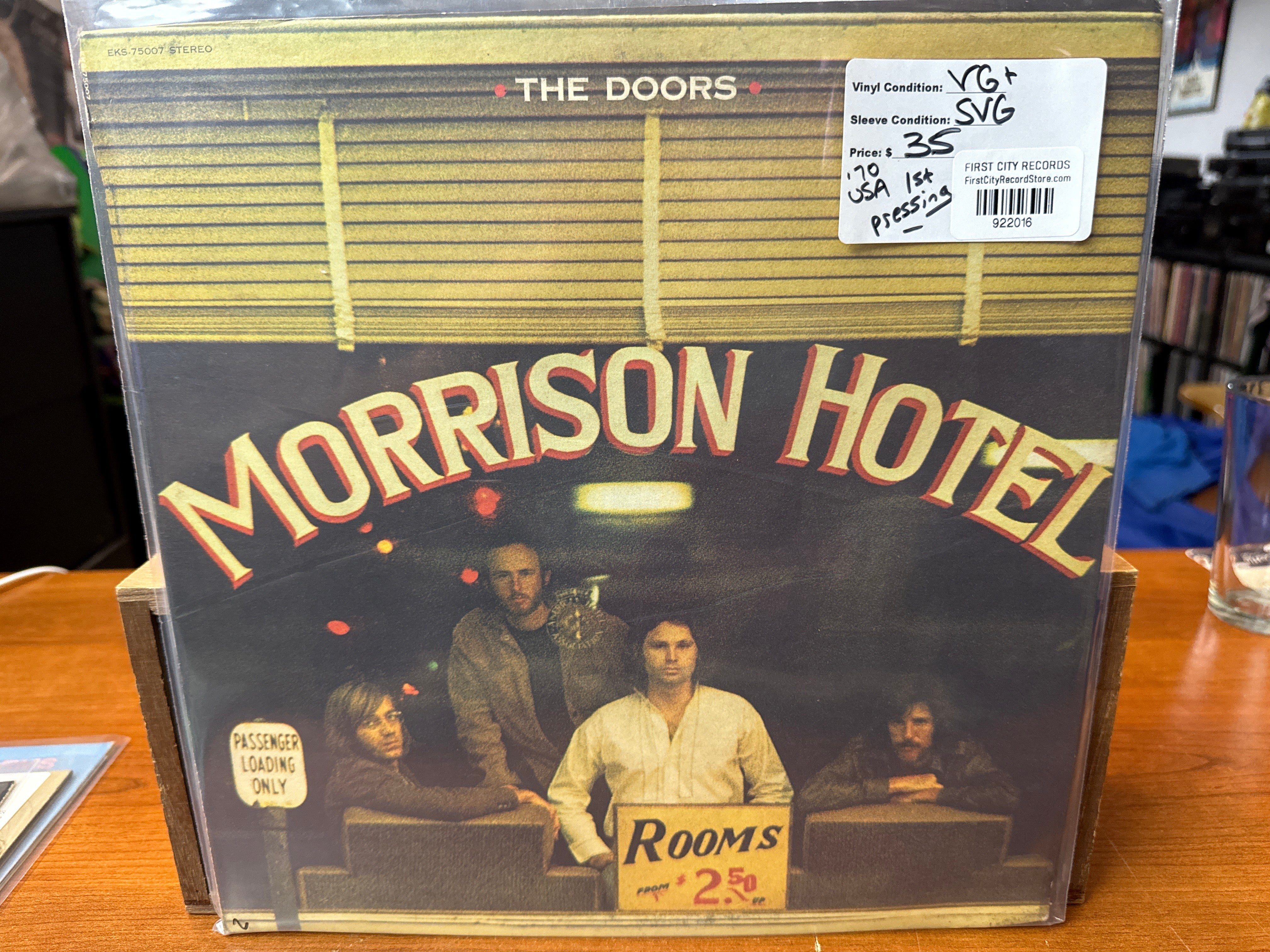 Doors - Morrison Hotel (1970, 1st Pressing, USED)