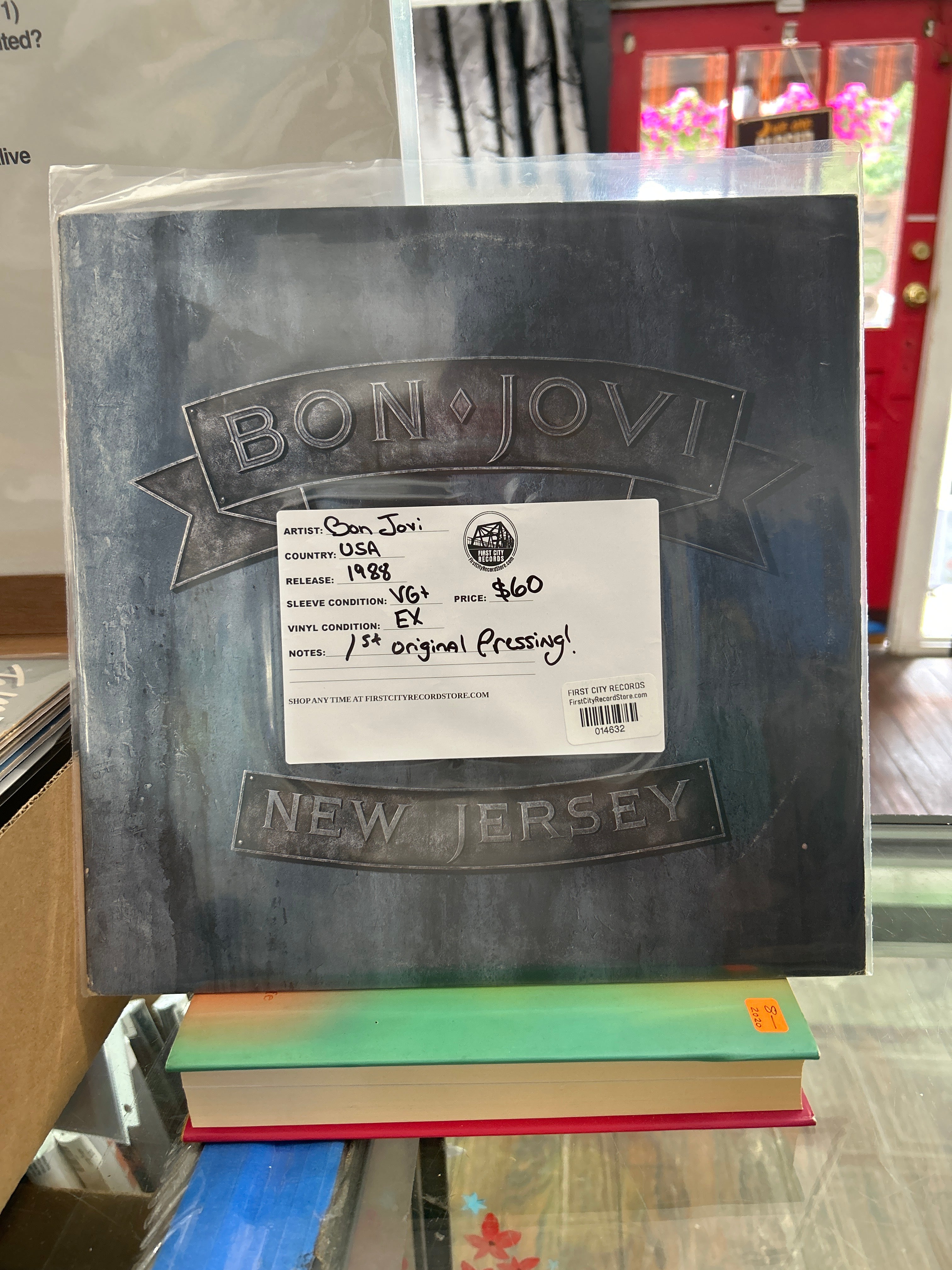 Bon Jovi - New Jersey (1988 1st Pressing, USED)
