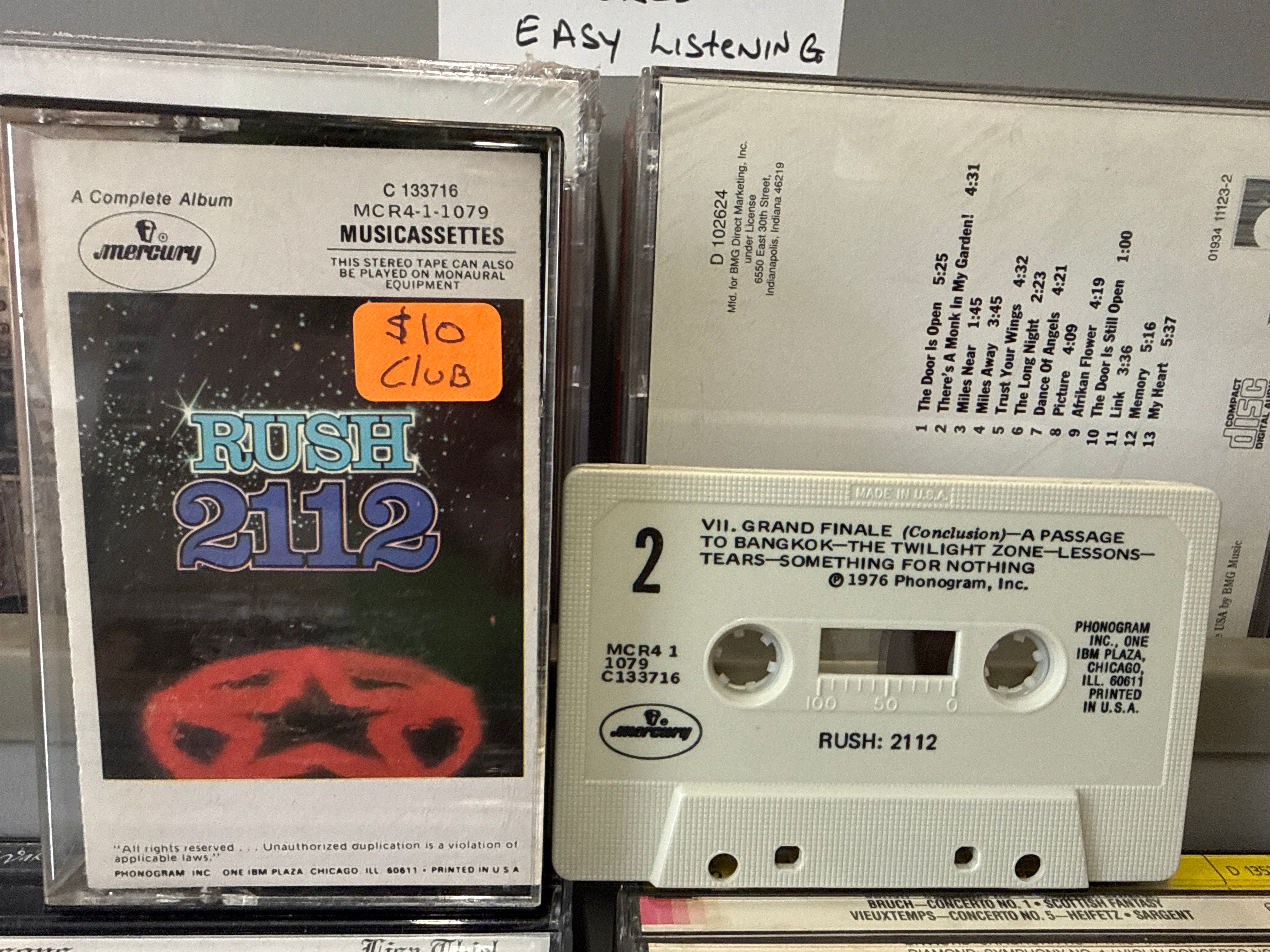 Rush - 2112 (Club, Cassette)