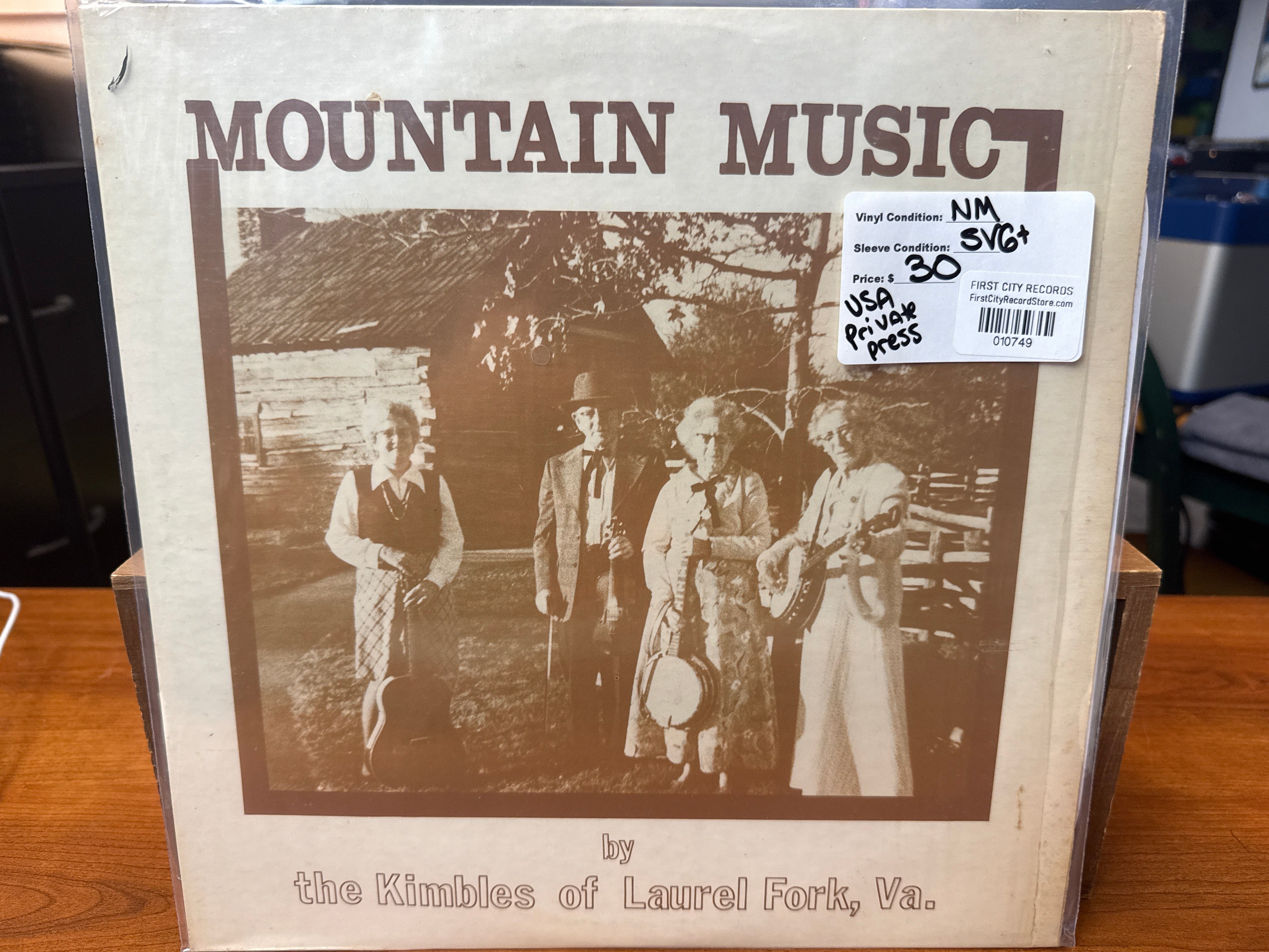 Kimbles of Laurel Fork VA - Mountain Music (USED)