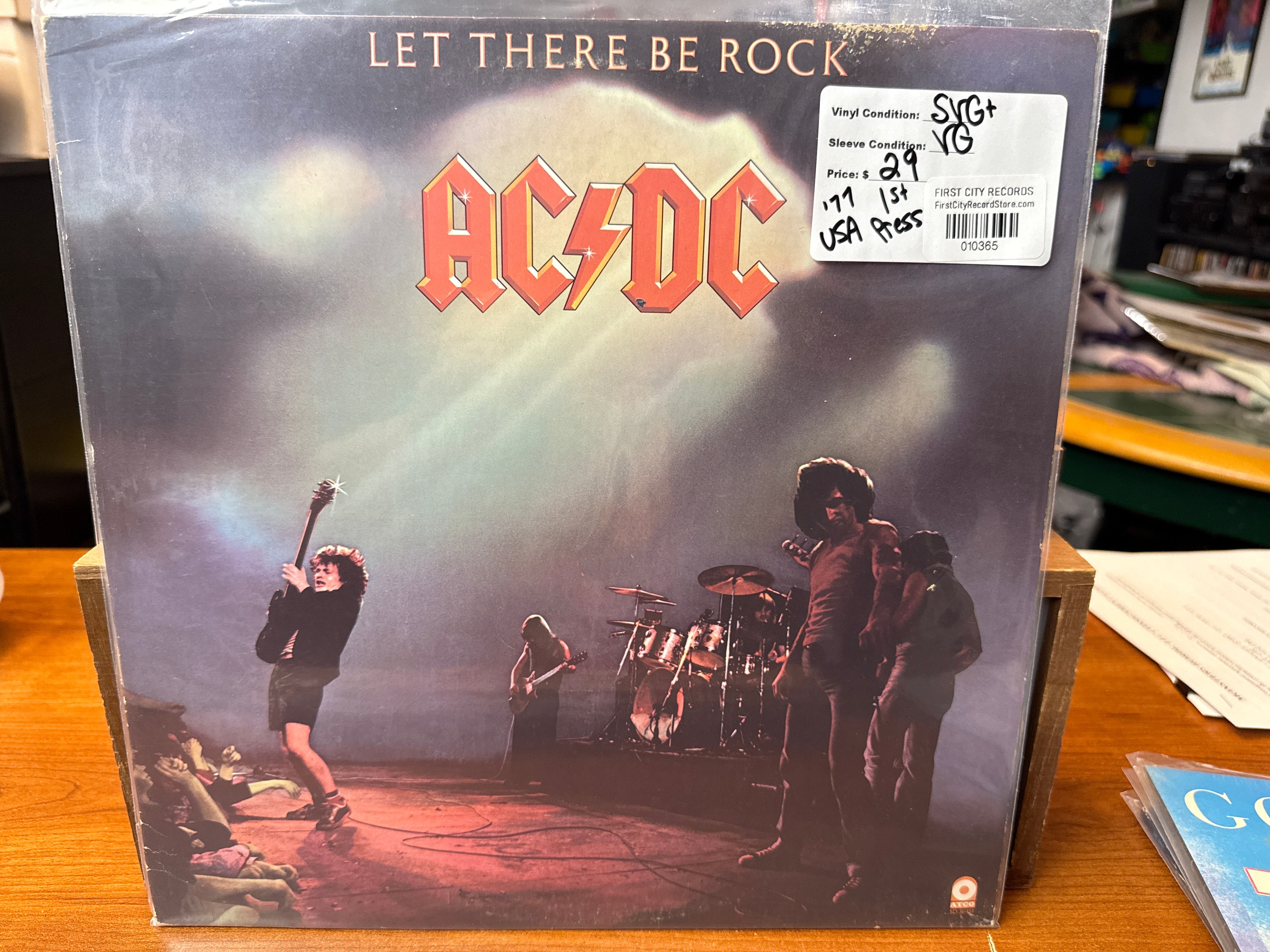 AC/DC - Let There Be Rock (1977, USED)