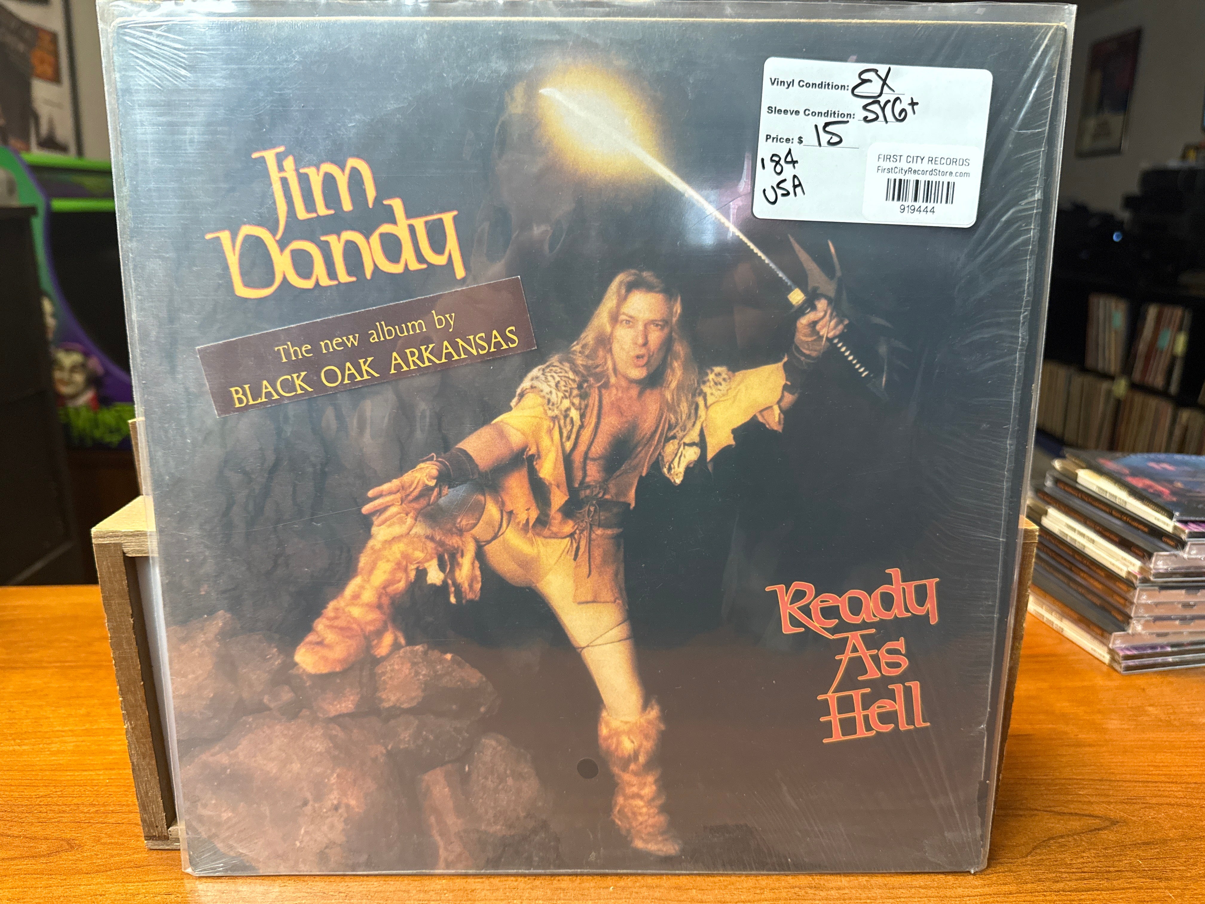 Black Oak Arkansas - Jim Dandy: Ready As Hell (1984, USED)