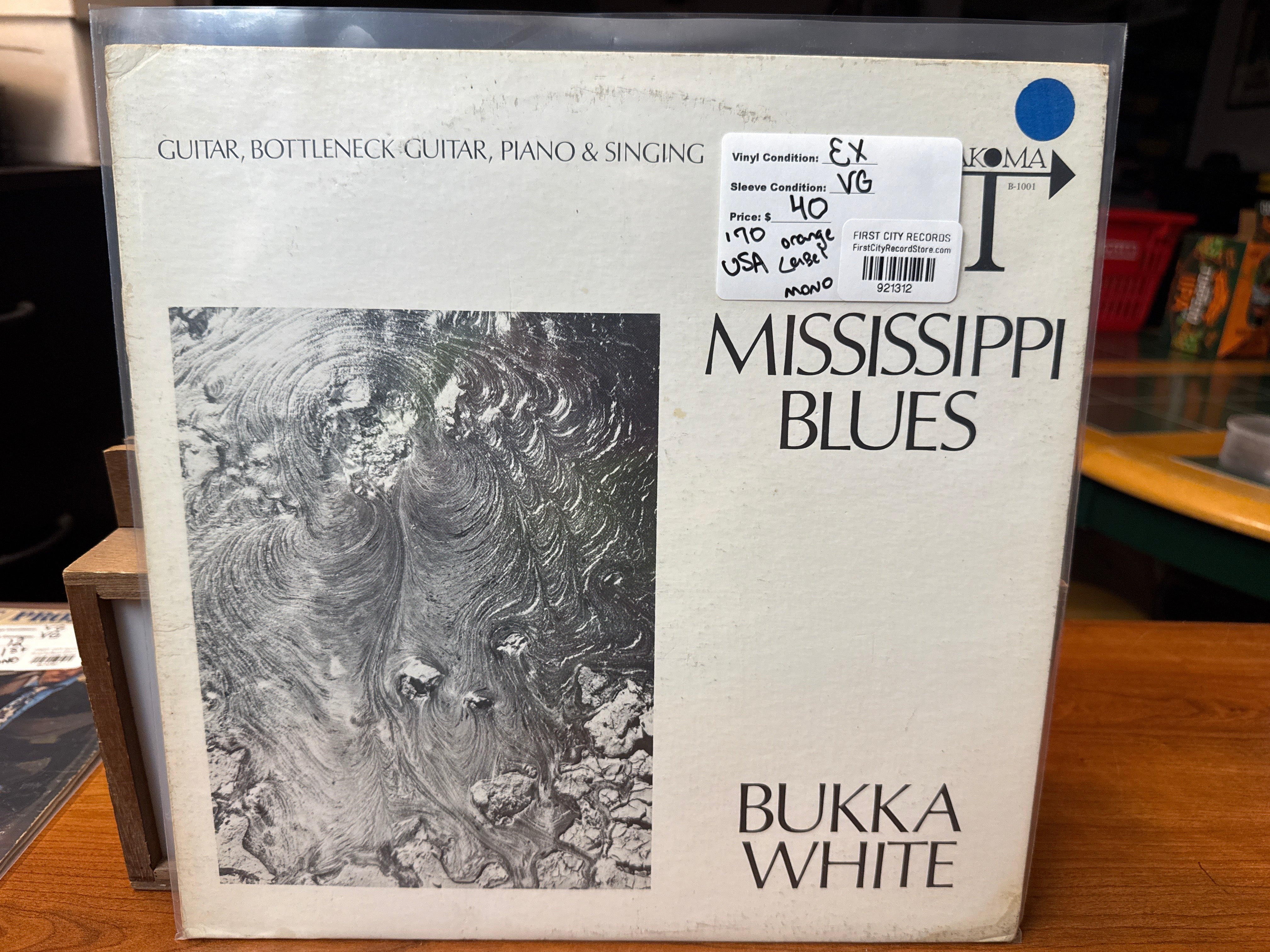Bukka White - Mississippi Blues (1970, USED)