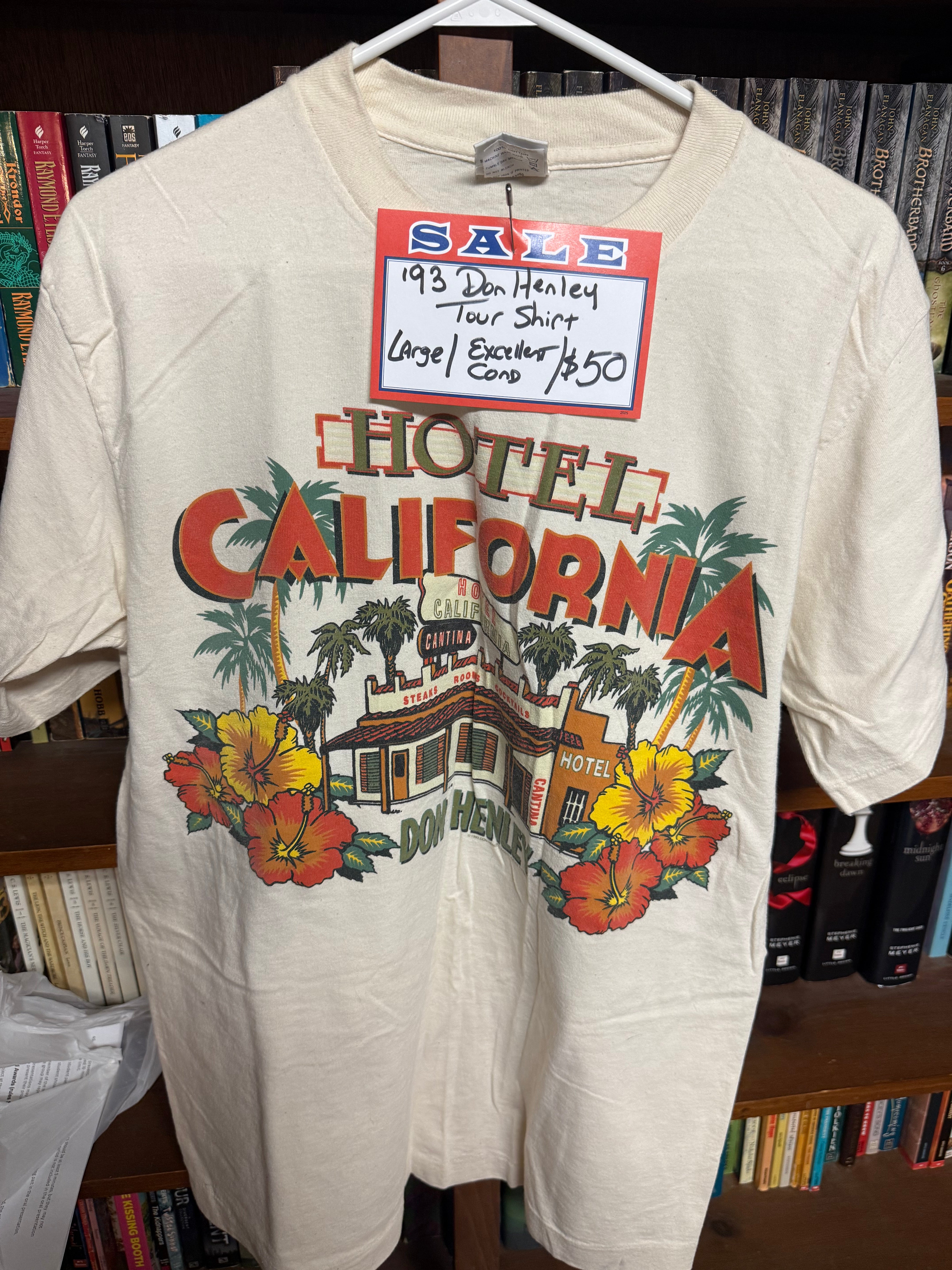 1993 Don Henley "Unplugged and Plugged" Tour Shirt