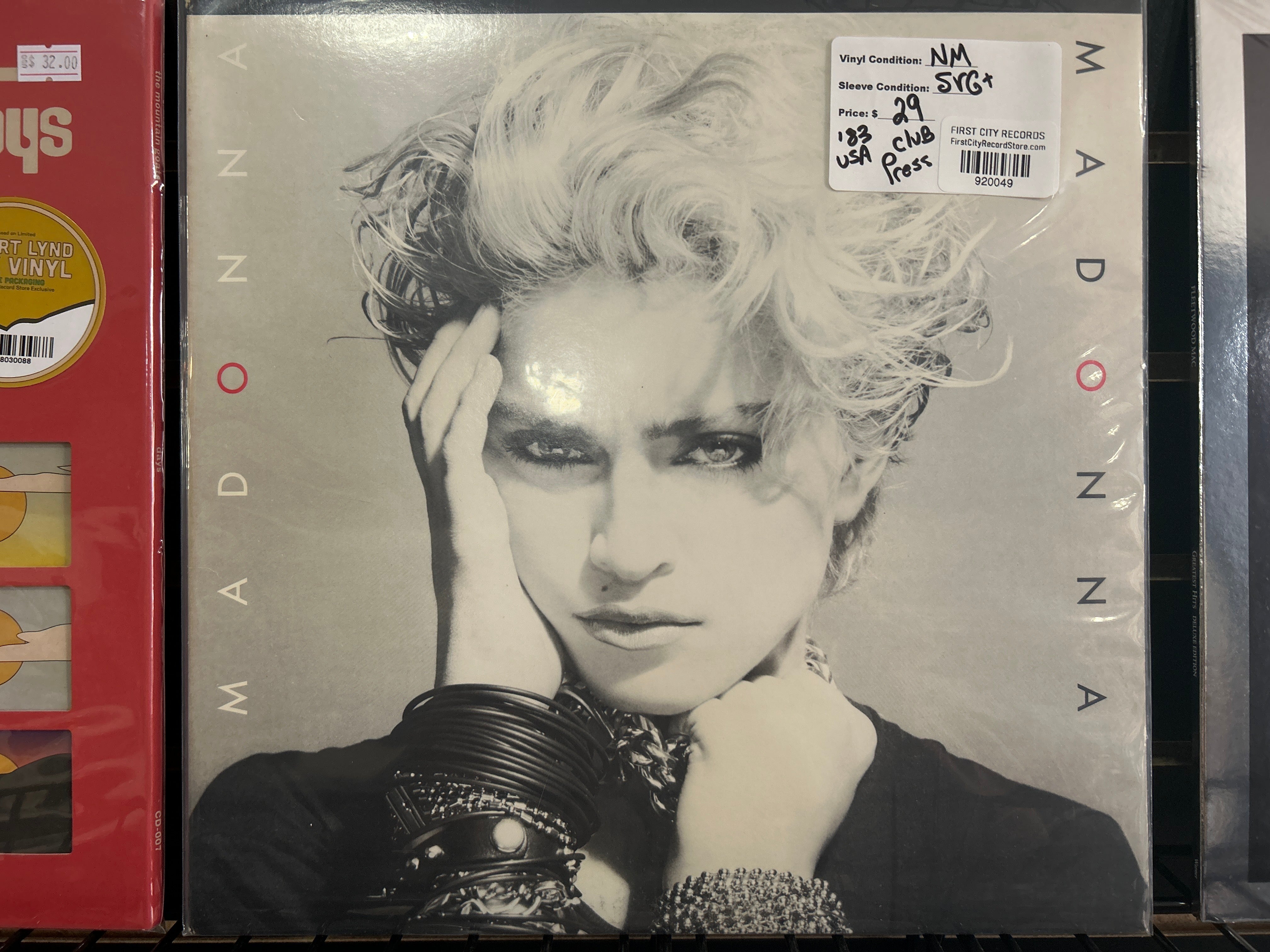 Madonna - Self Titled (1983, Club Press, USED)
