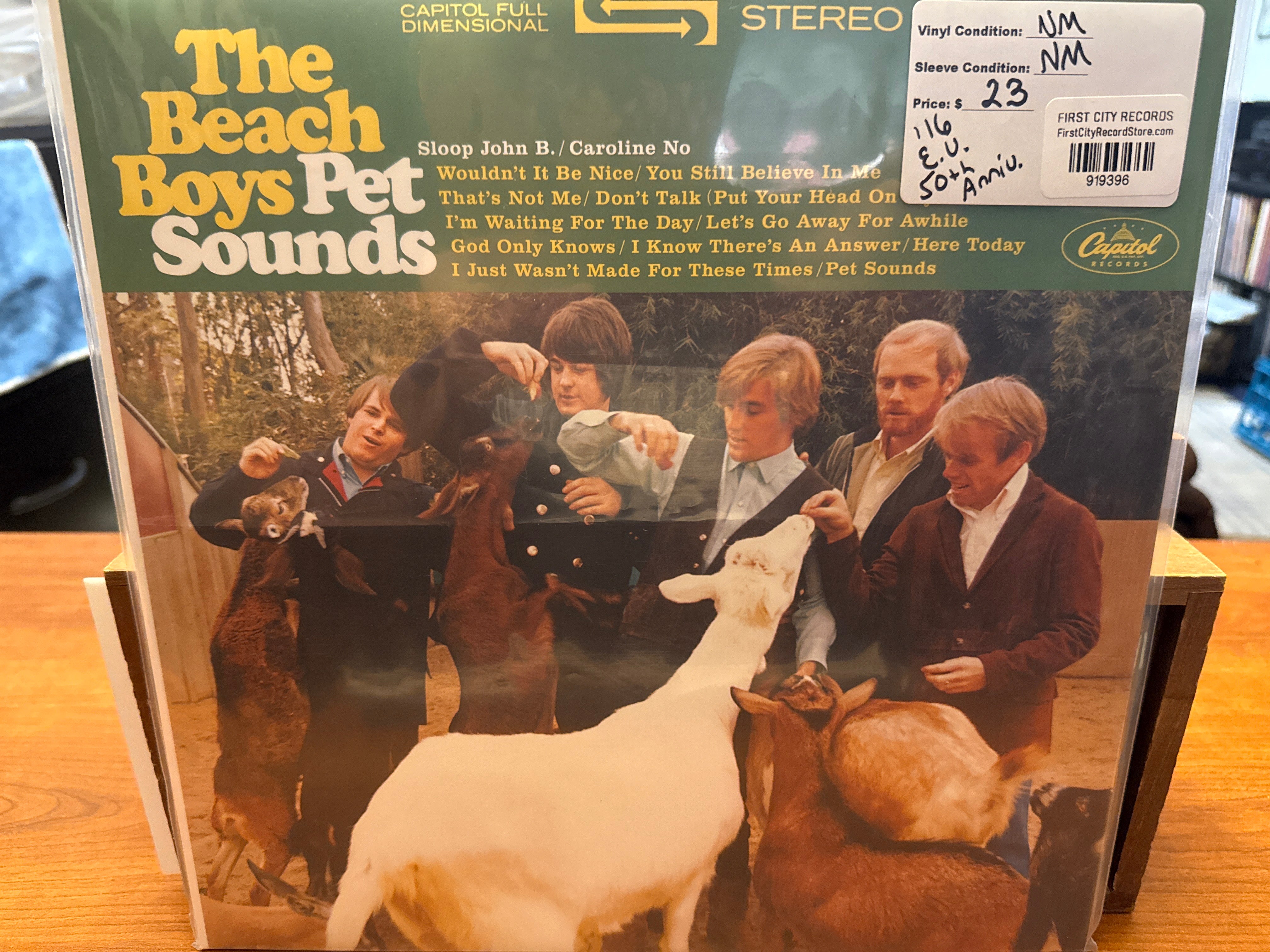 Beach Boys - Pet Sounds (2016, E.U. Press, USED)