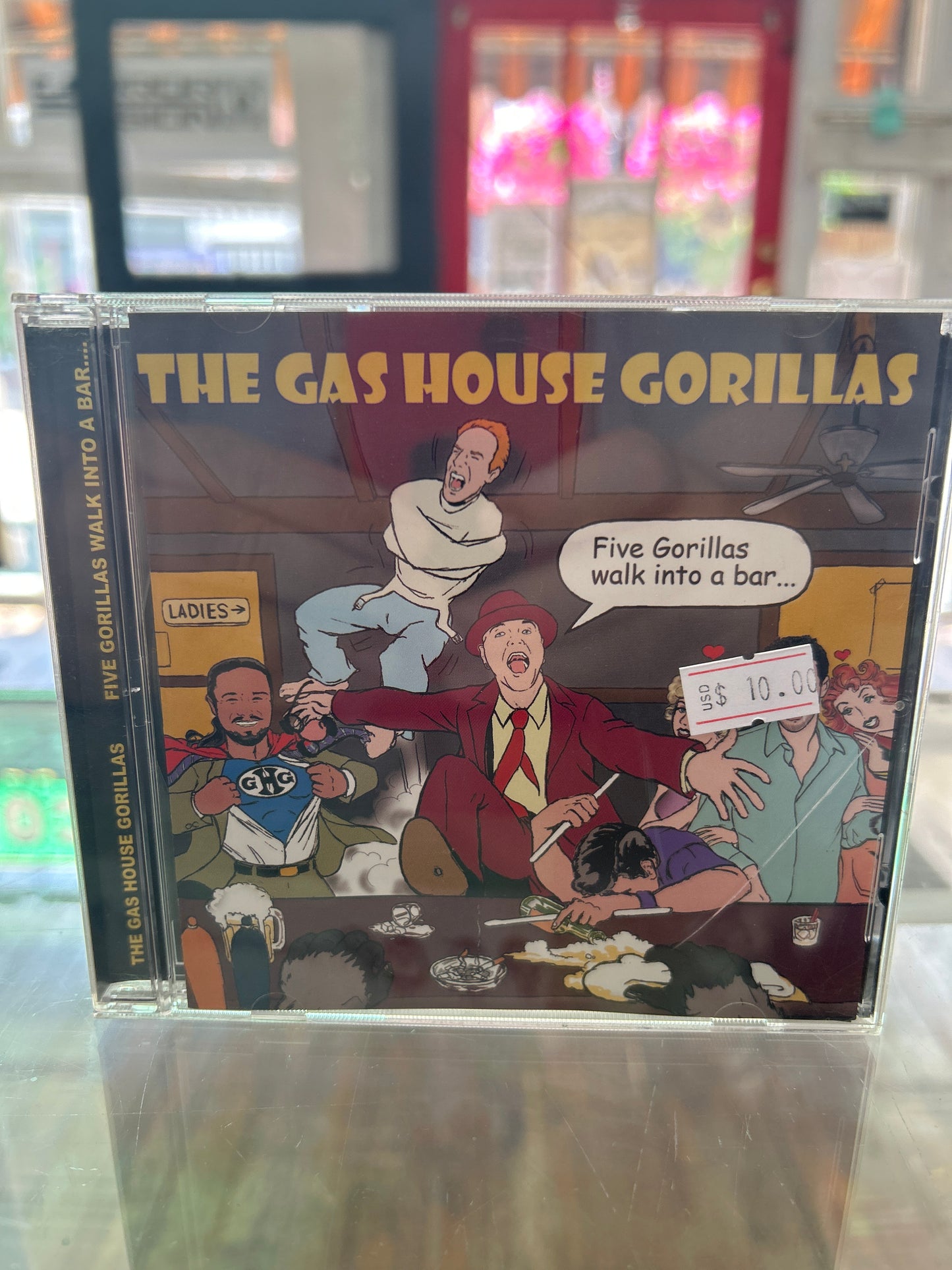 Gas House Gorillas - Five Gorillas Walk Into A Bar