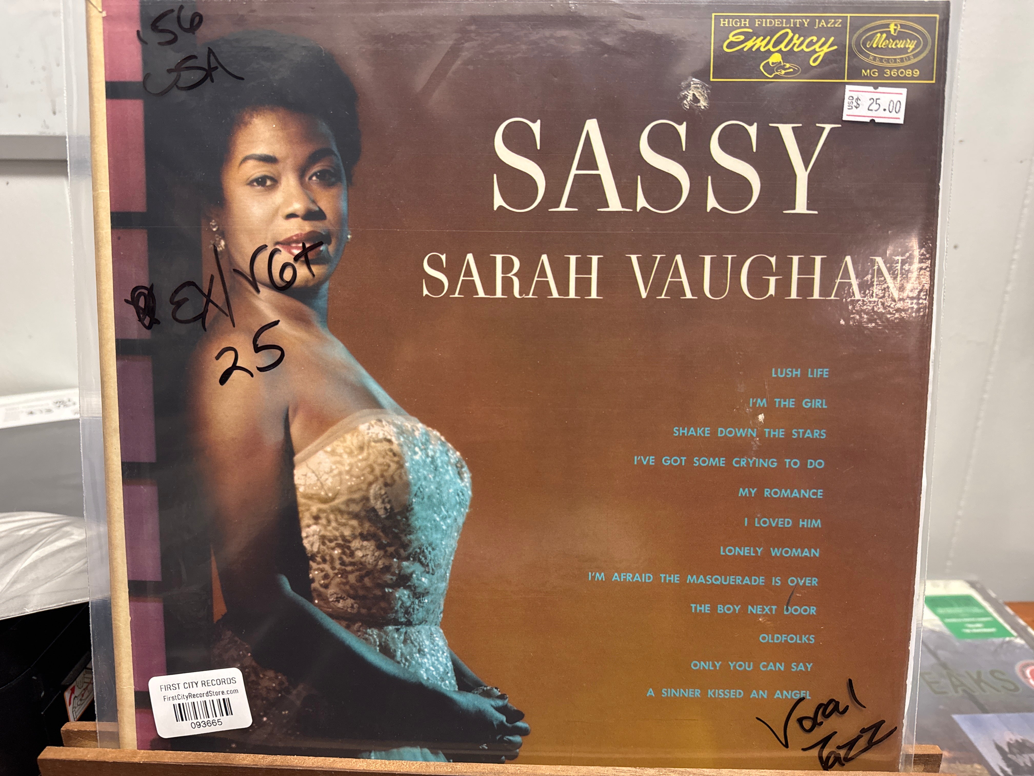 Sarah Vaughan - Sassy (USED)