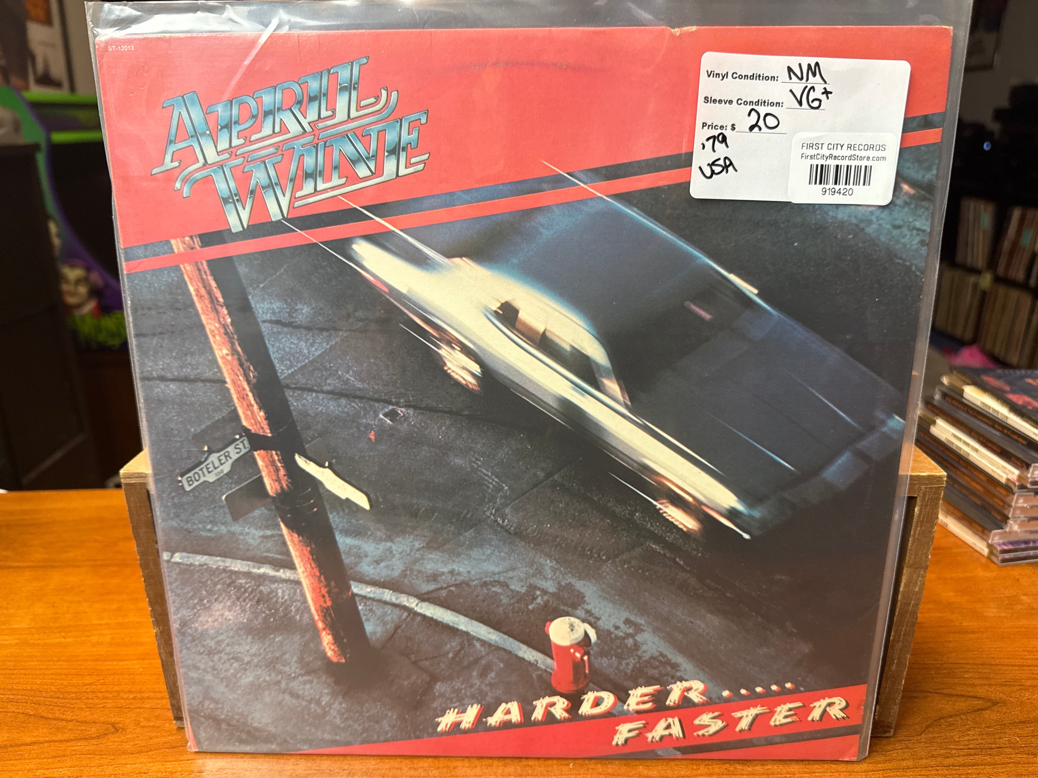 April Wine - Harder...Faster (1979, USED)