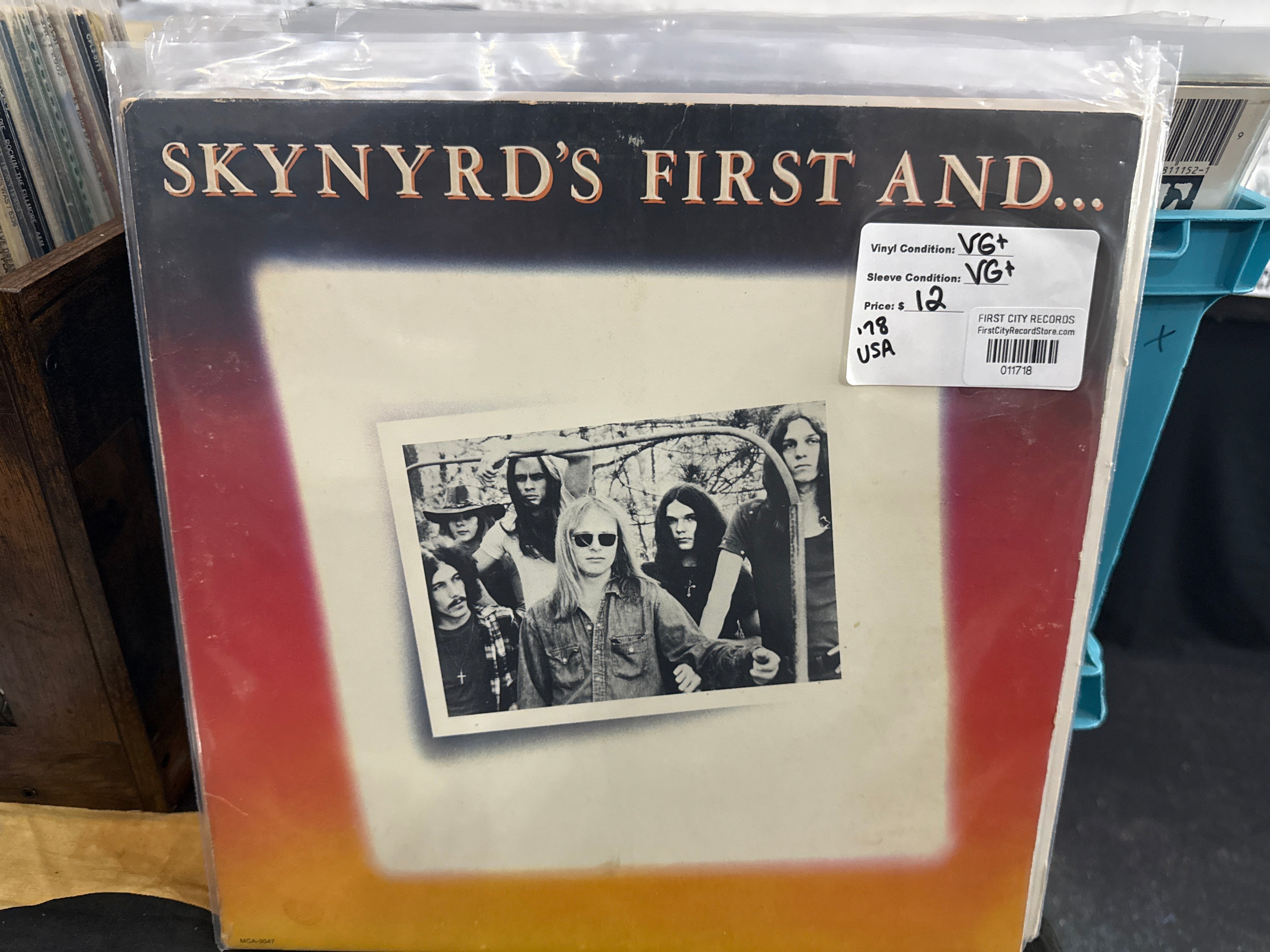 Lynyrd Skynyrd - Skynyrd's First And Last (1978, USED)