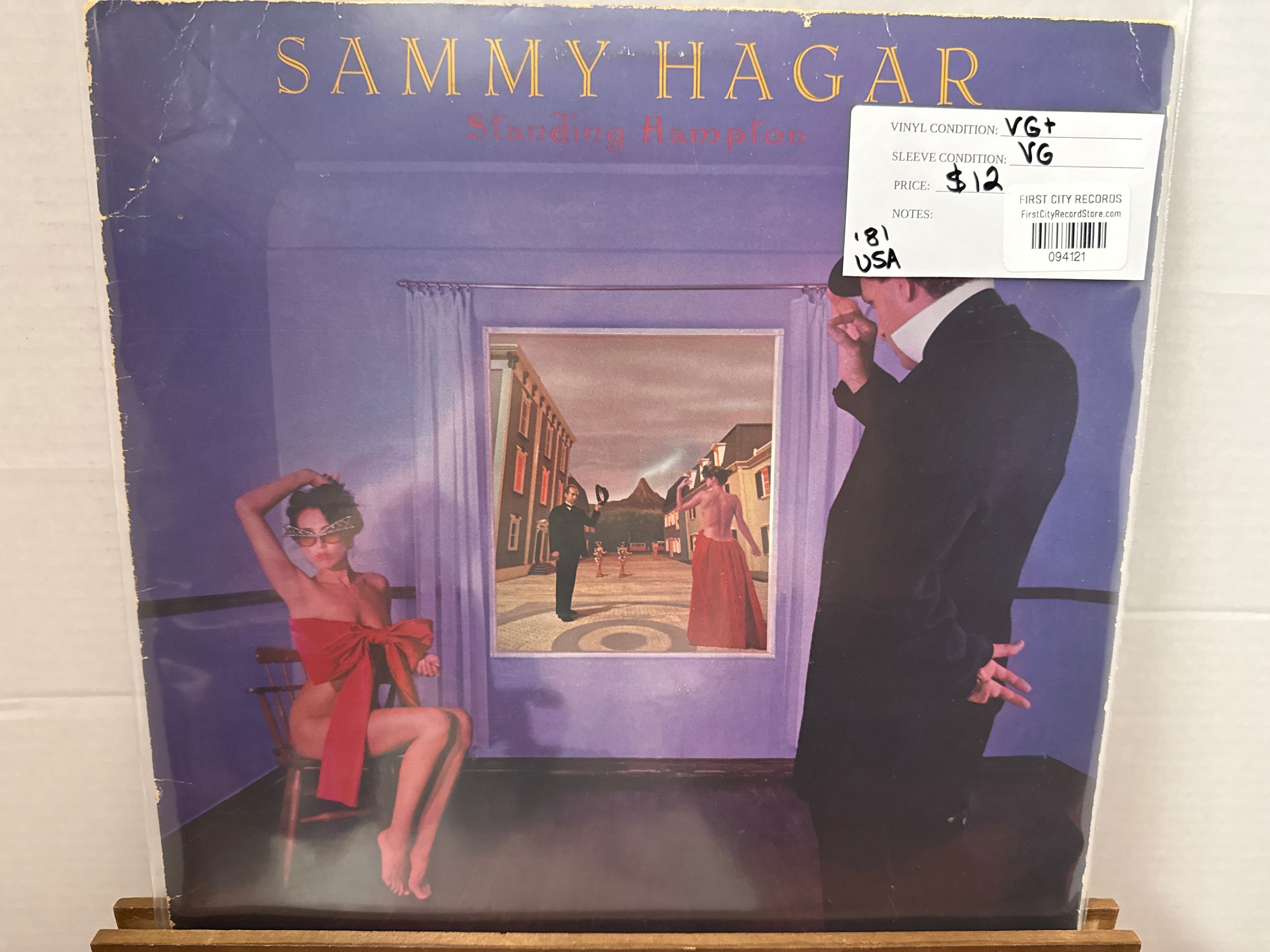 Sammy Hagar - Standing Hampton (1981, USED)