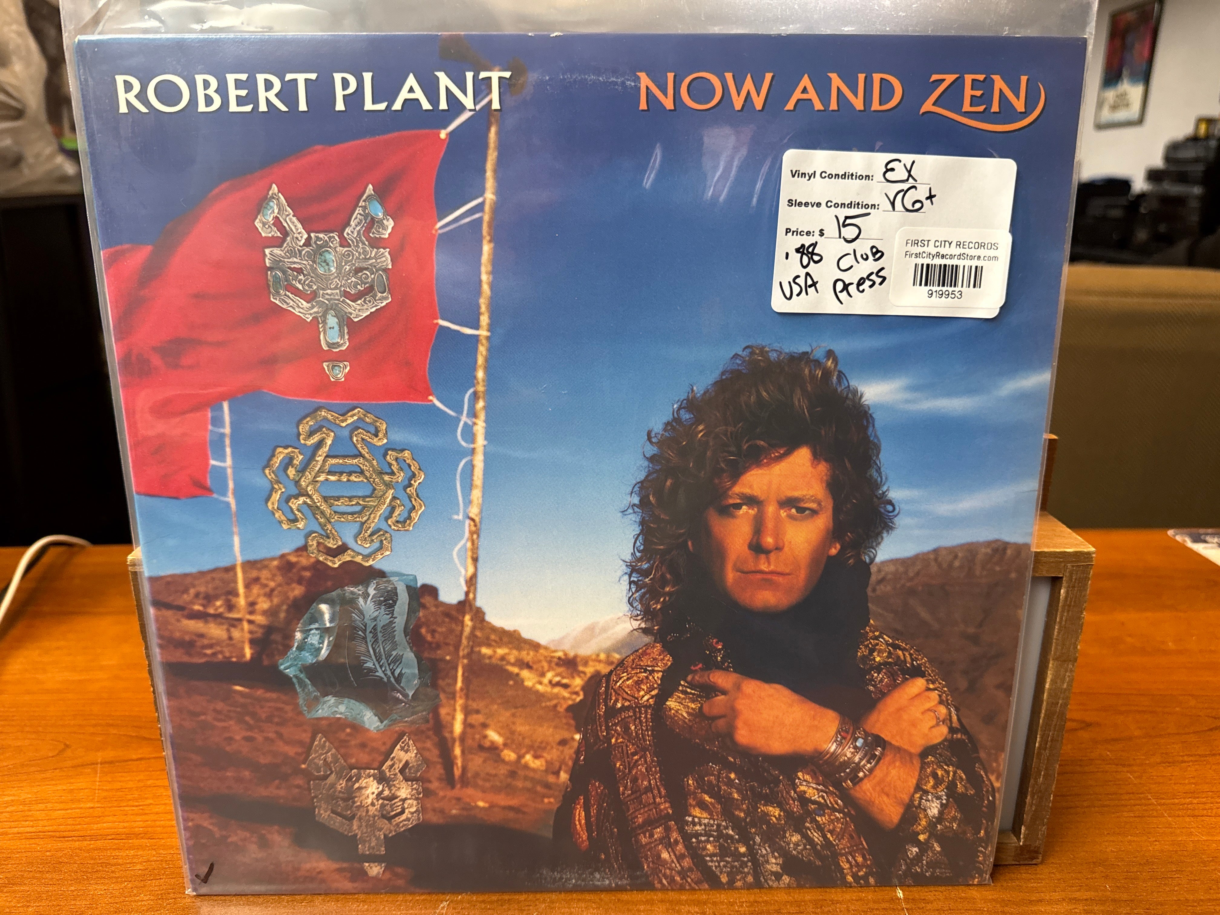 Robert Plant - Now and Zen (1988, Club Press, USED)