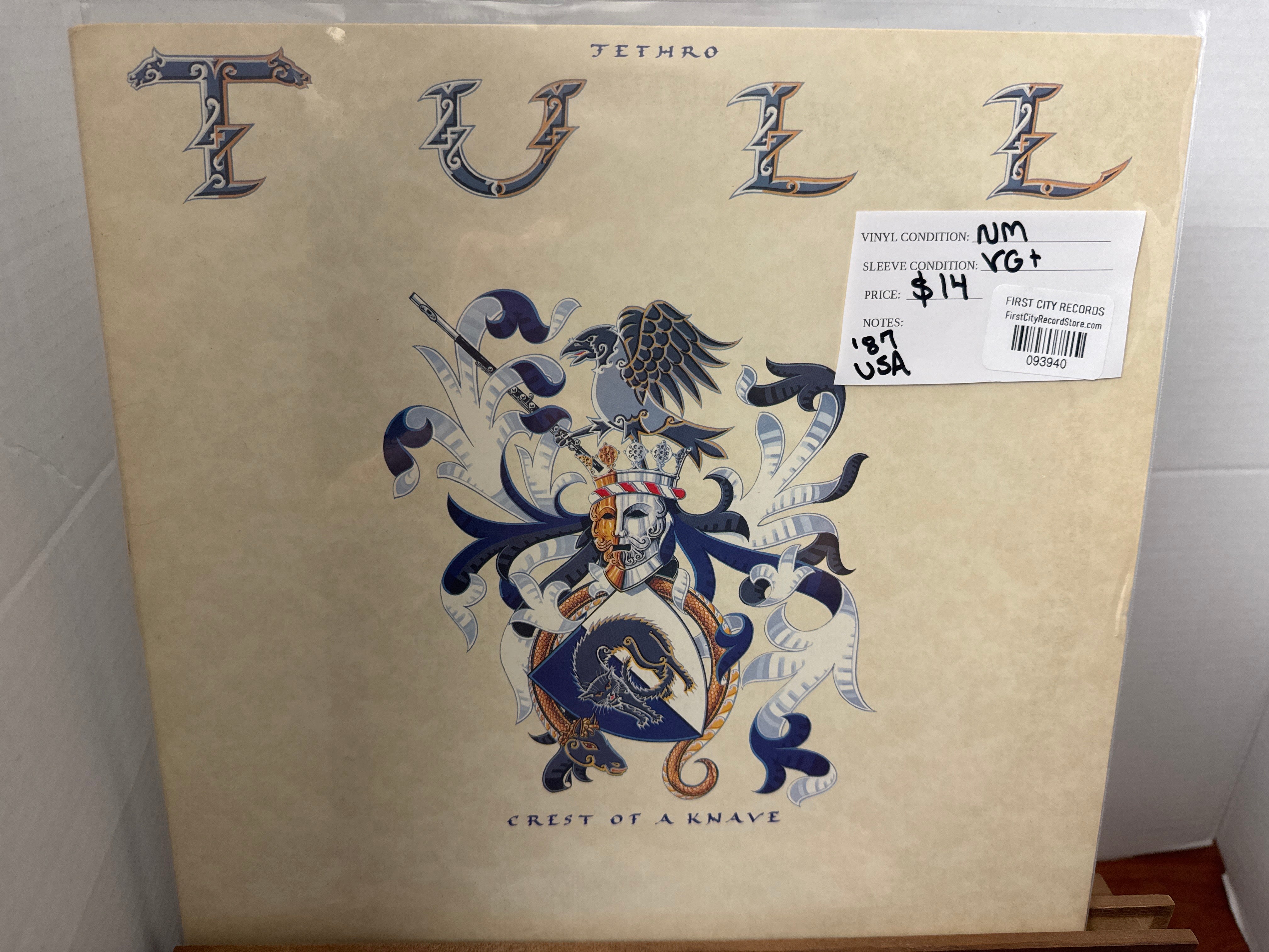 Jethro Tull - Crest of a Knave (USED)