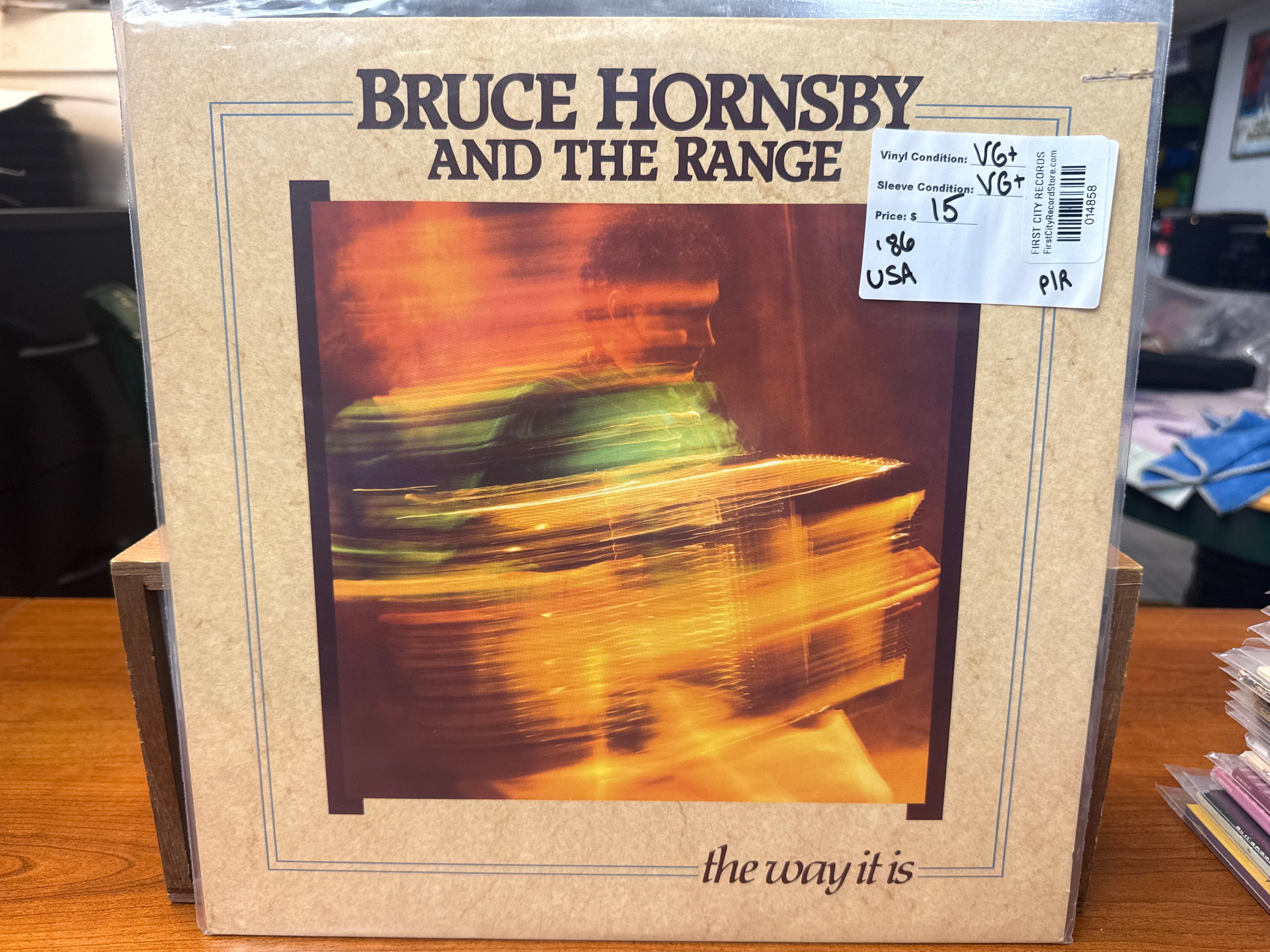 Bruce Hornsby and the Range - The Way It Is (1986, USED)
