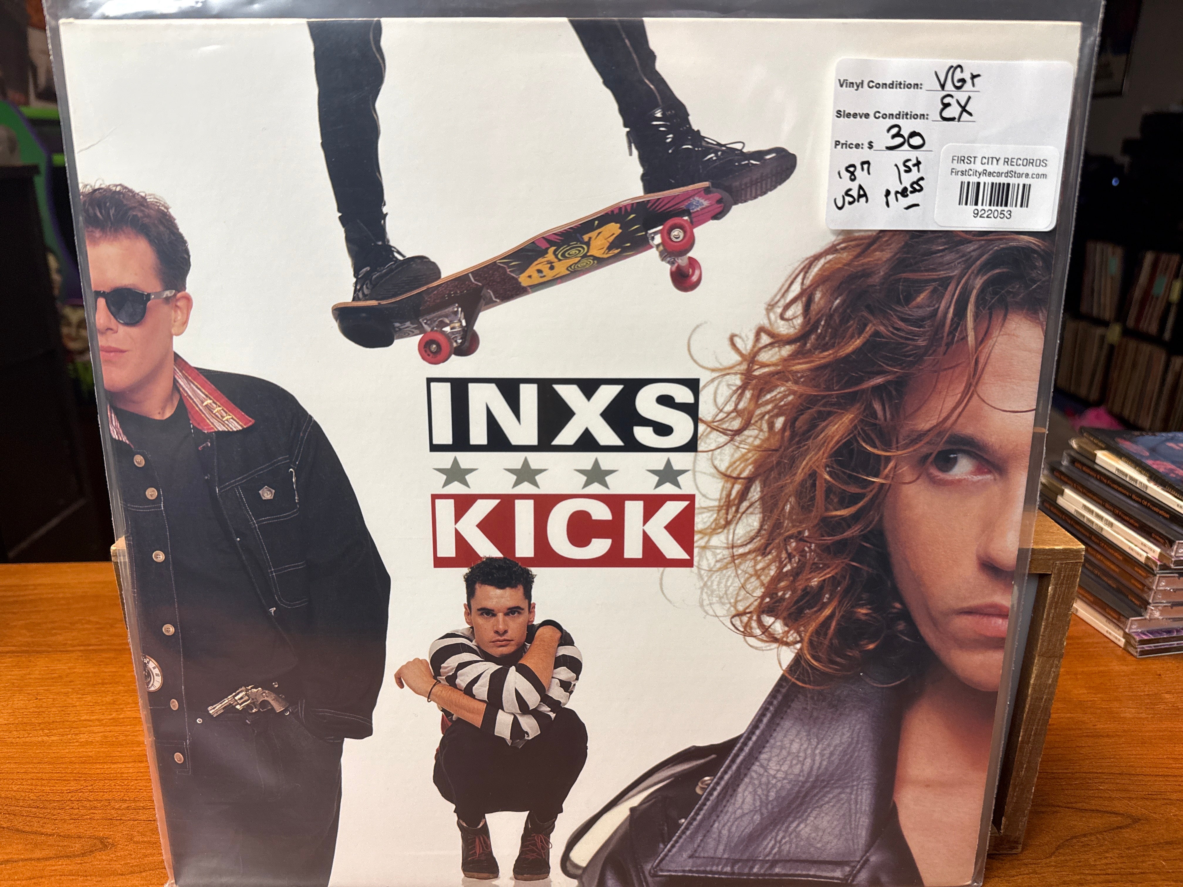 INXS - Kick (1987, 1st Press, USED)