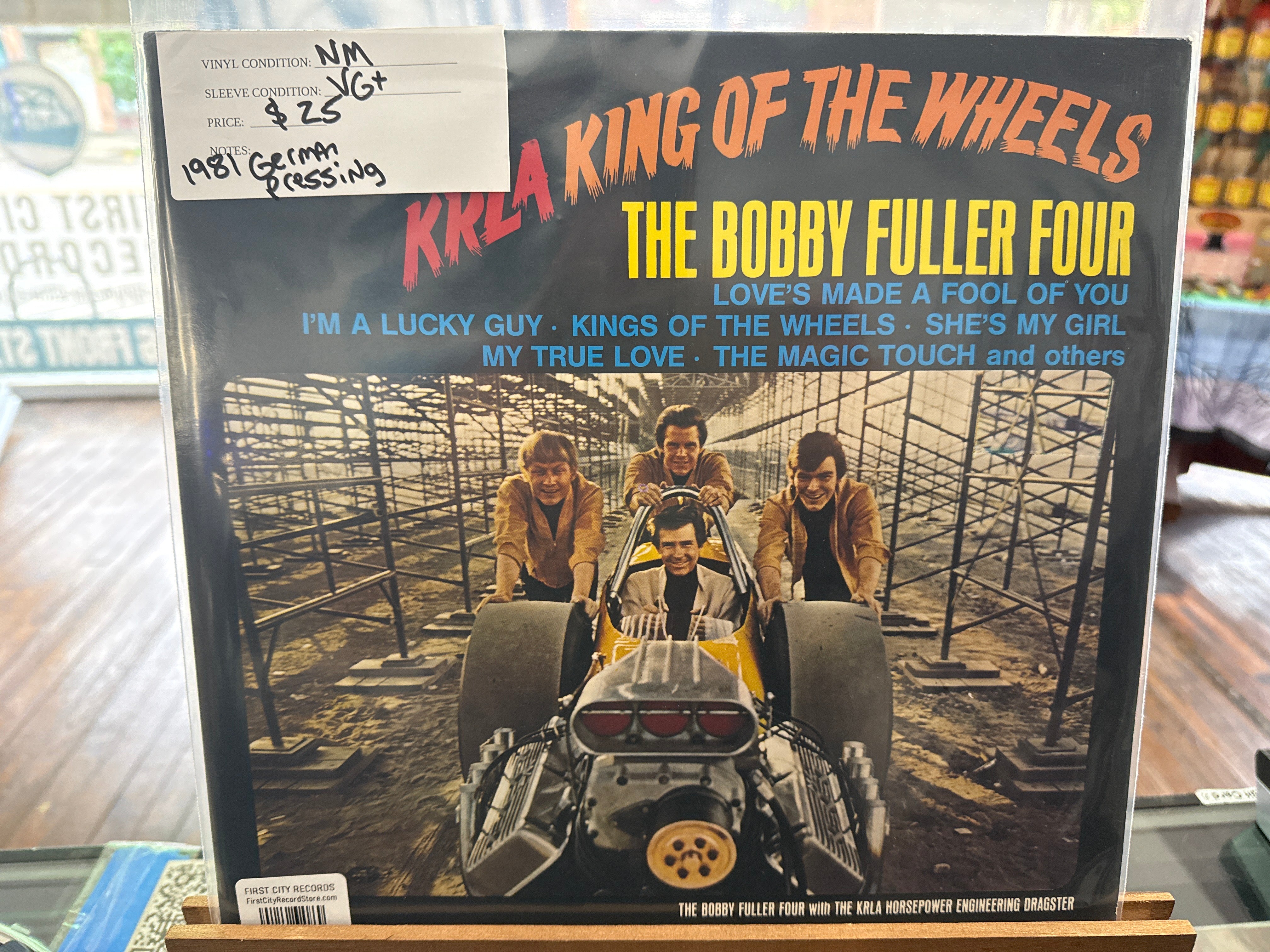 Bobby Fuller Four - KRLA: King of the Wheels (1981 German Pressing, USED)