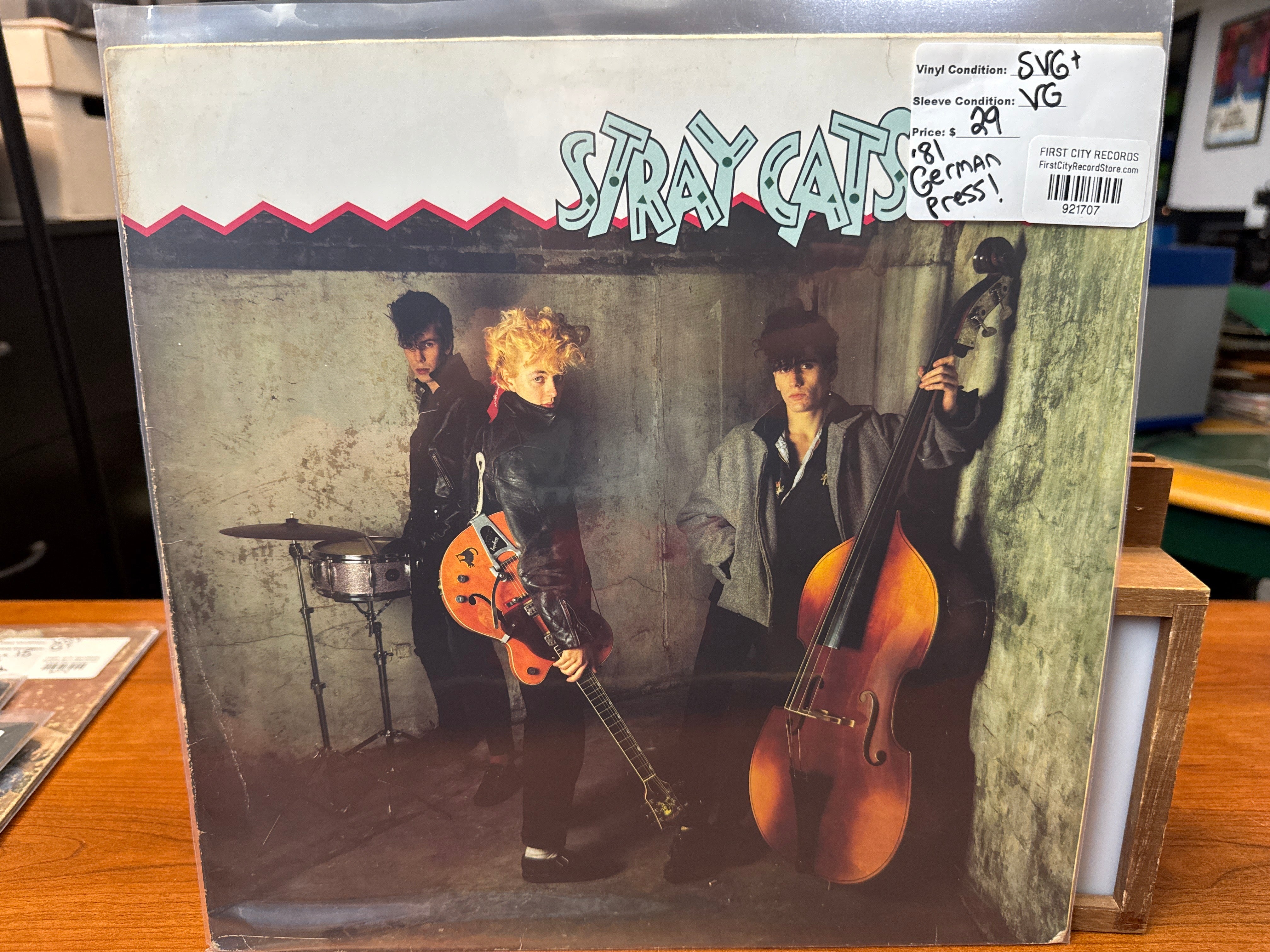 Stray Cats - Self Titled (1981, German Pressing, USED)