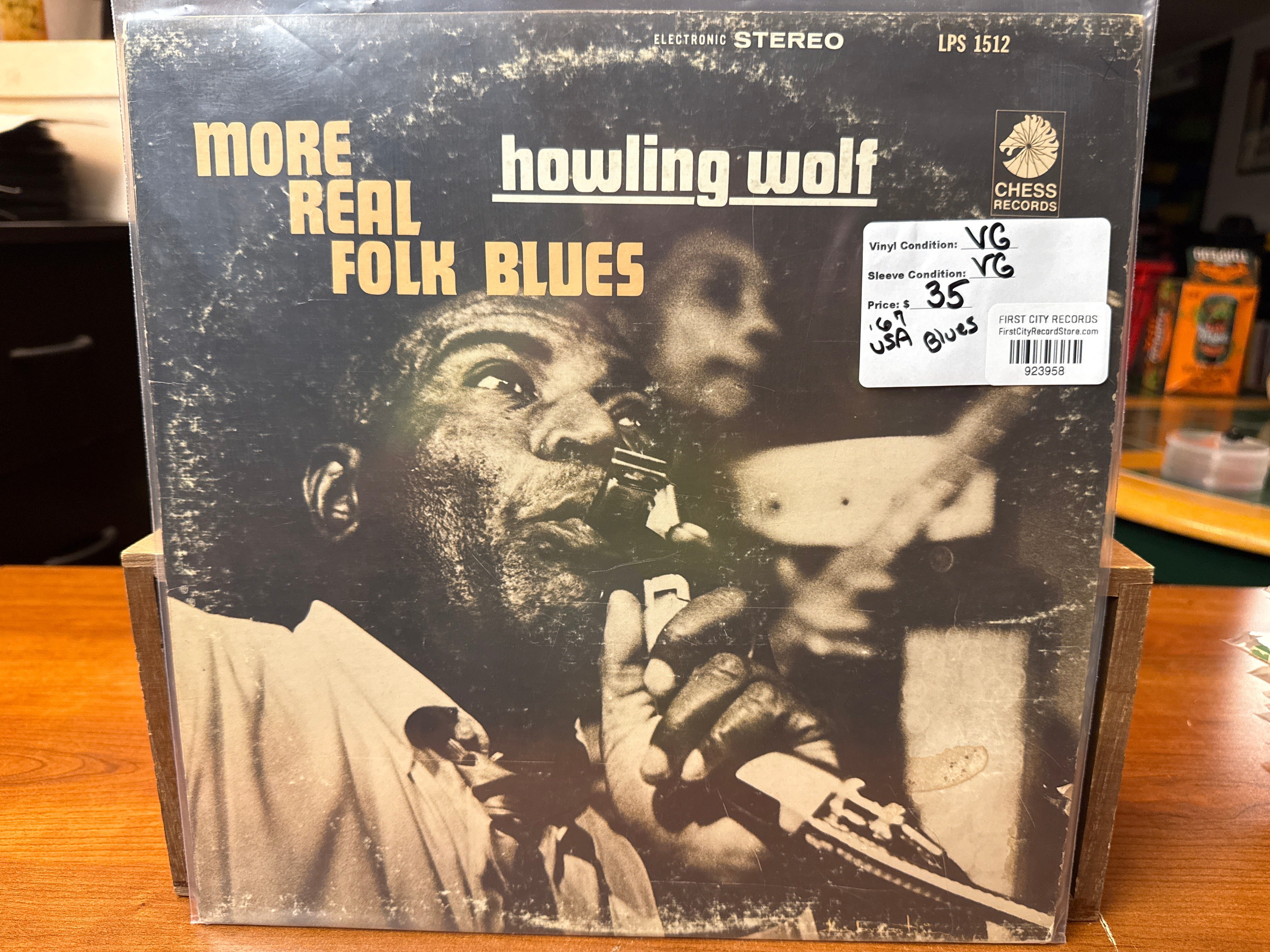 Howling Wolf ‎– More Real Folk Blues (1967, USED)