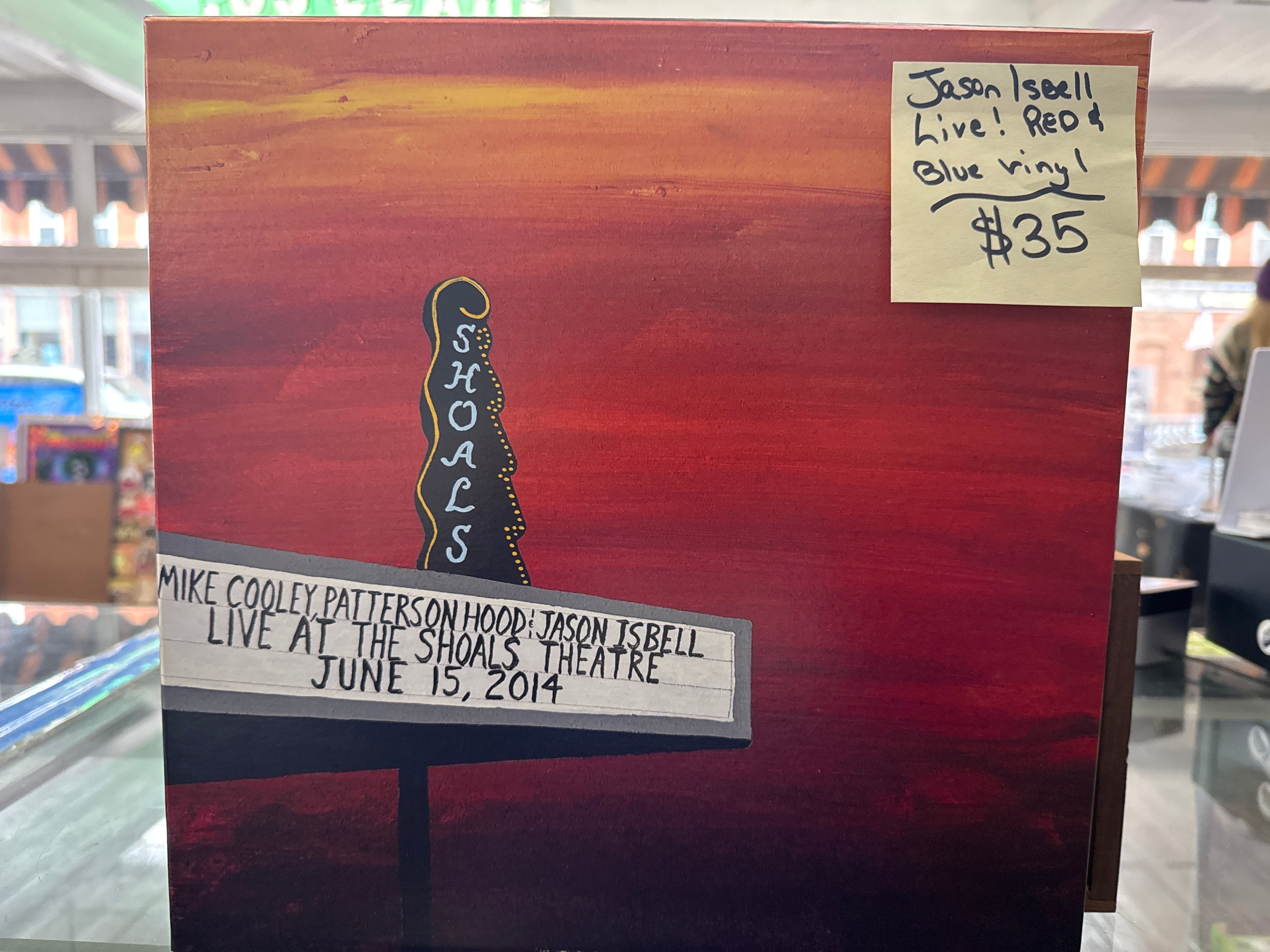 Jason Isbell - Live at the Shoals Theatre (Red/Blue, Box Set, USED)