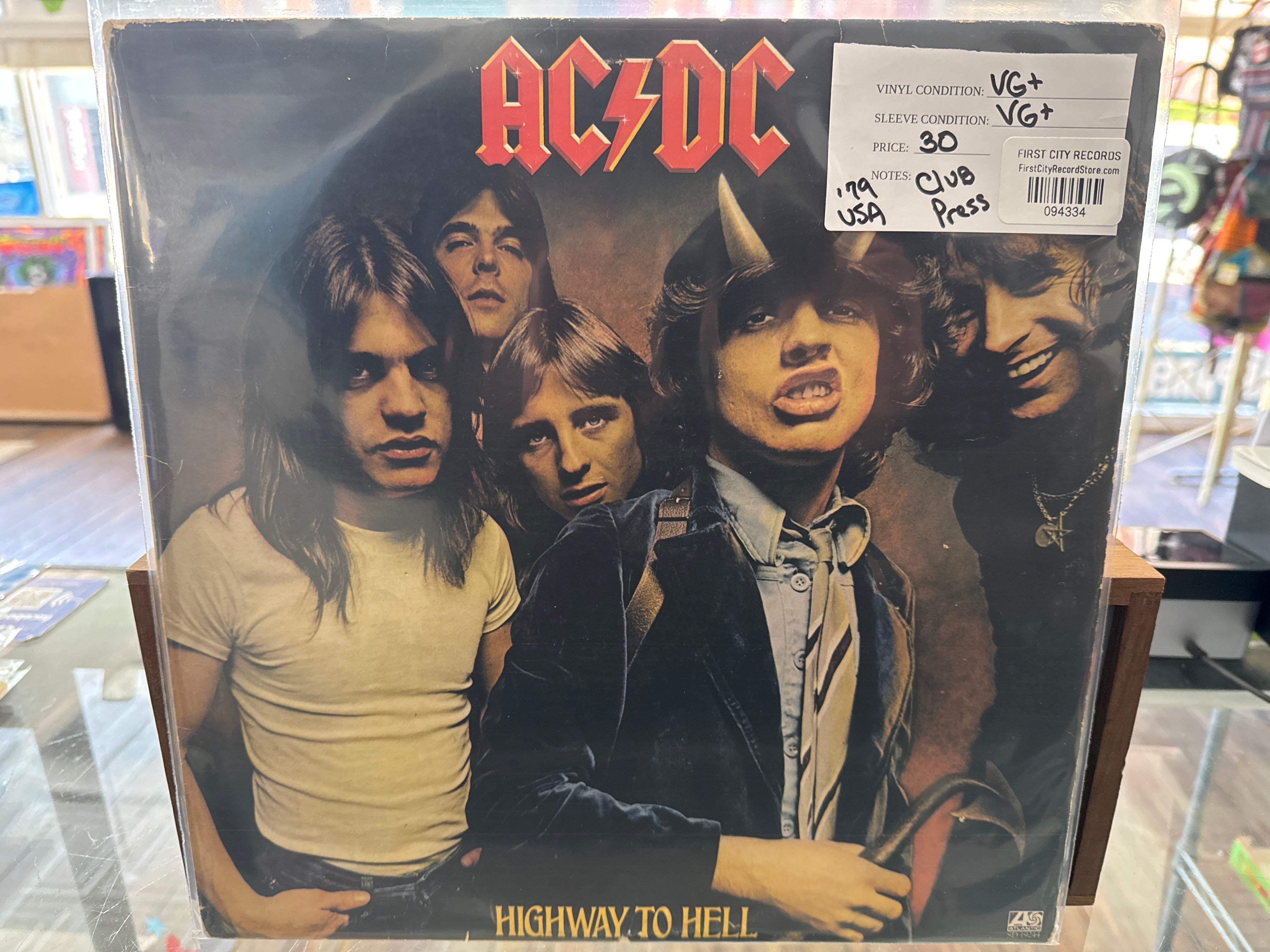 AC/DC - Highway To Hell (Club Pressing, USED)