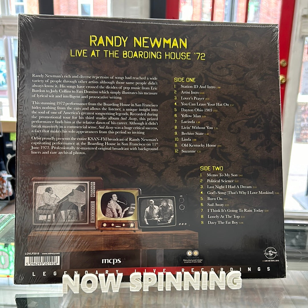 Randy Newman - Live At The Boarding House ‘72