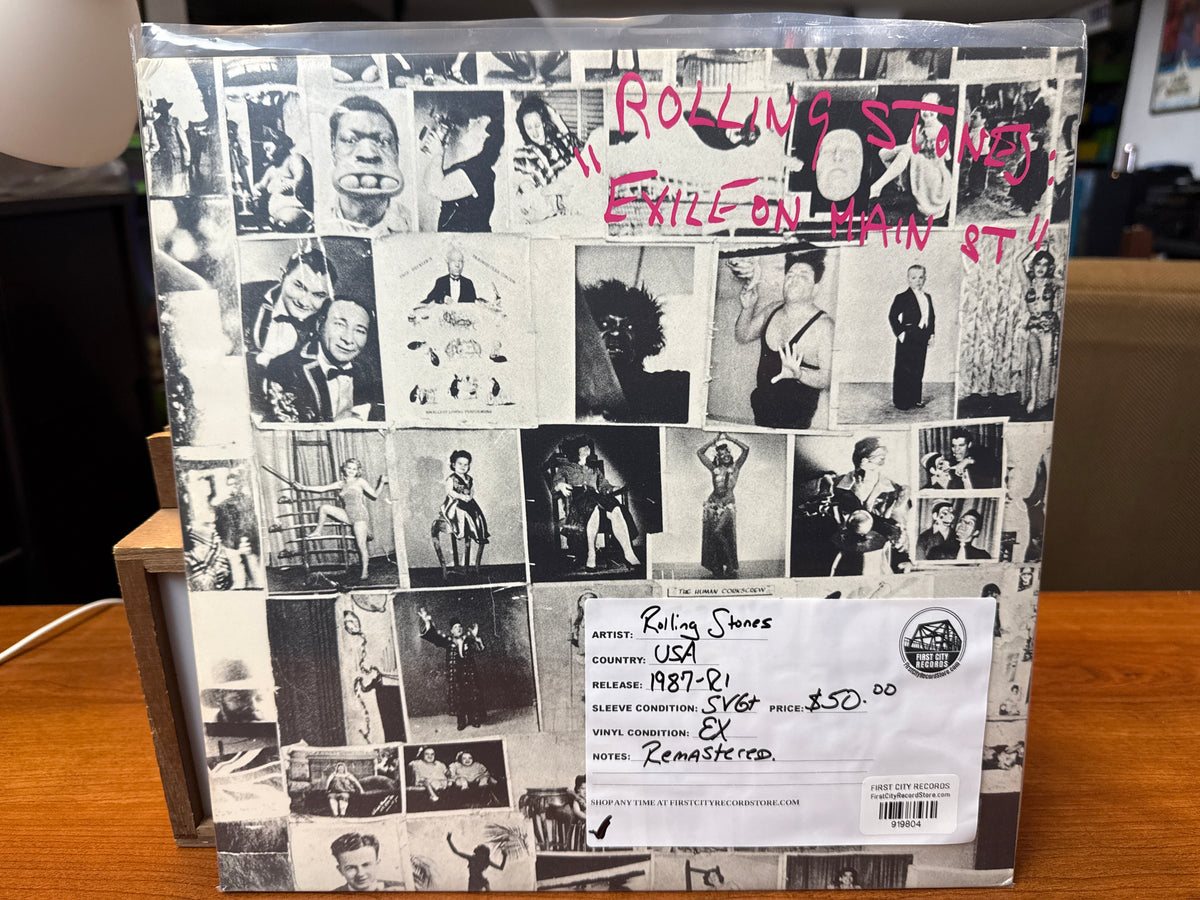 Rolling Stones - Exile On Main Street (1987, USED)