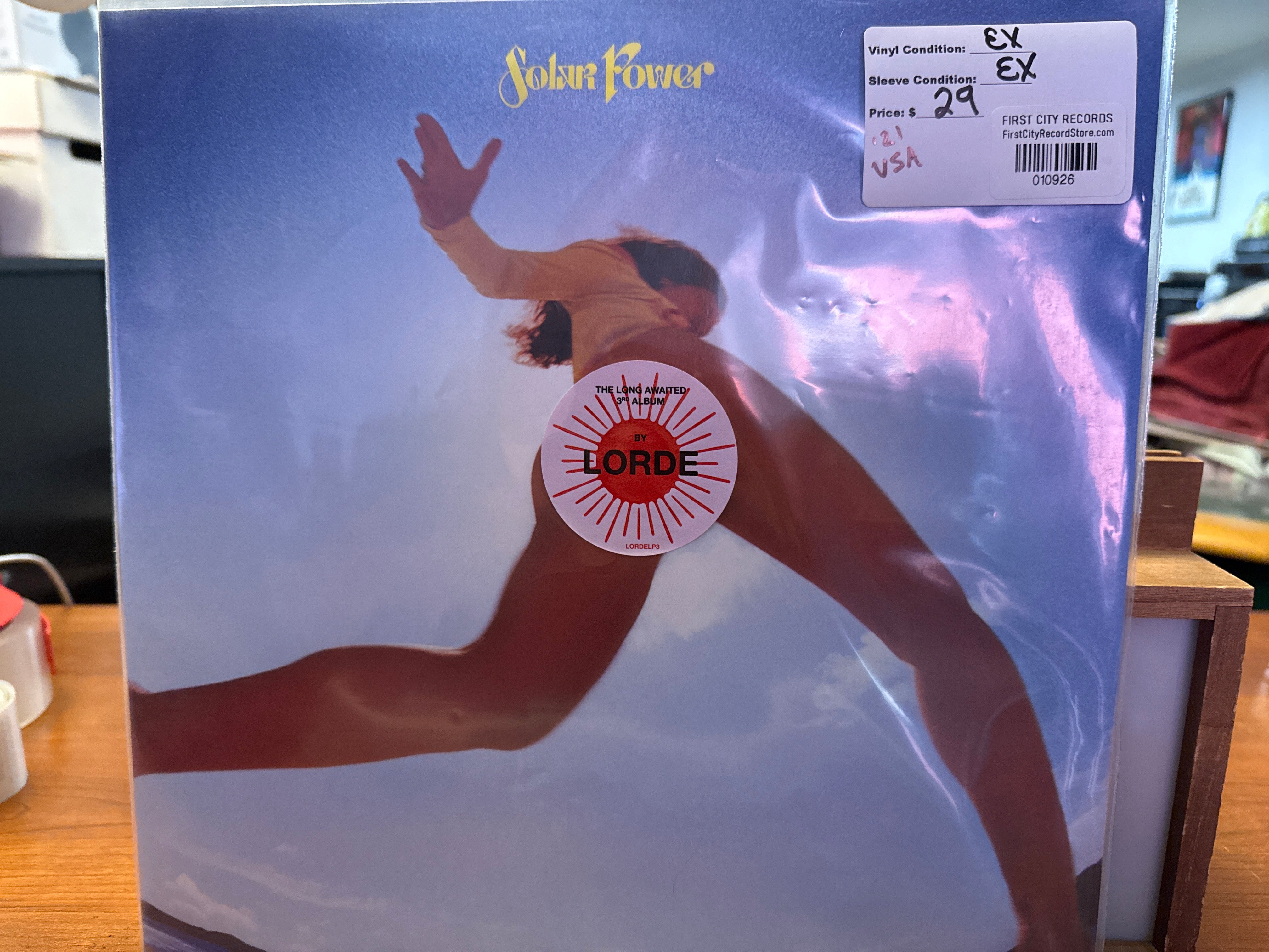Lorde - Solar Power (2021, USED)