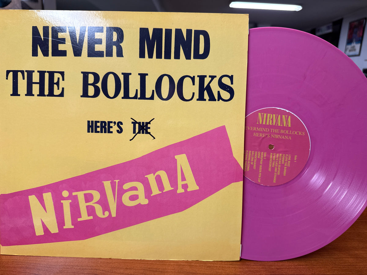 Nirvana - Never Mind The Bollocks Here's Nirvana (Unofficial, Pink Vinyl, USED)