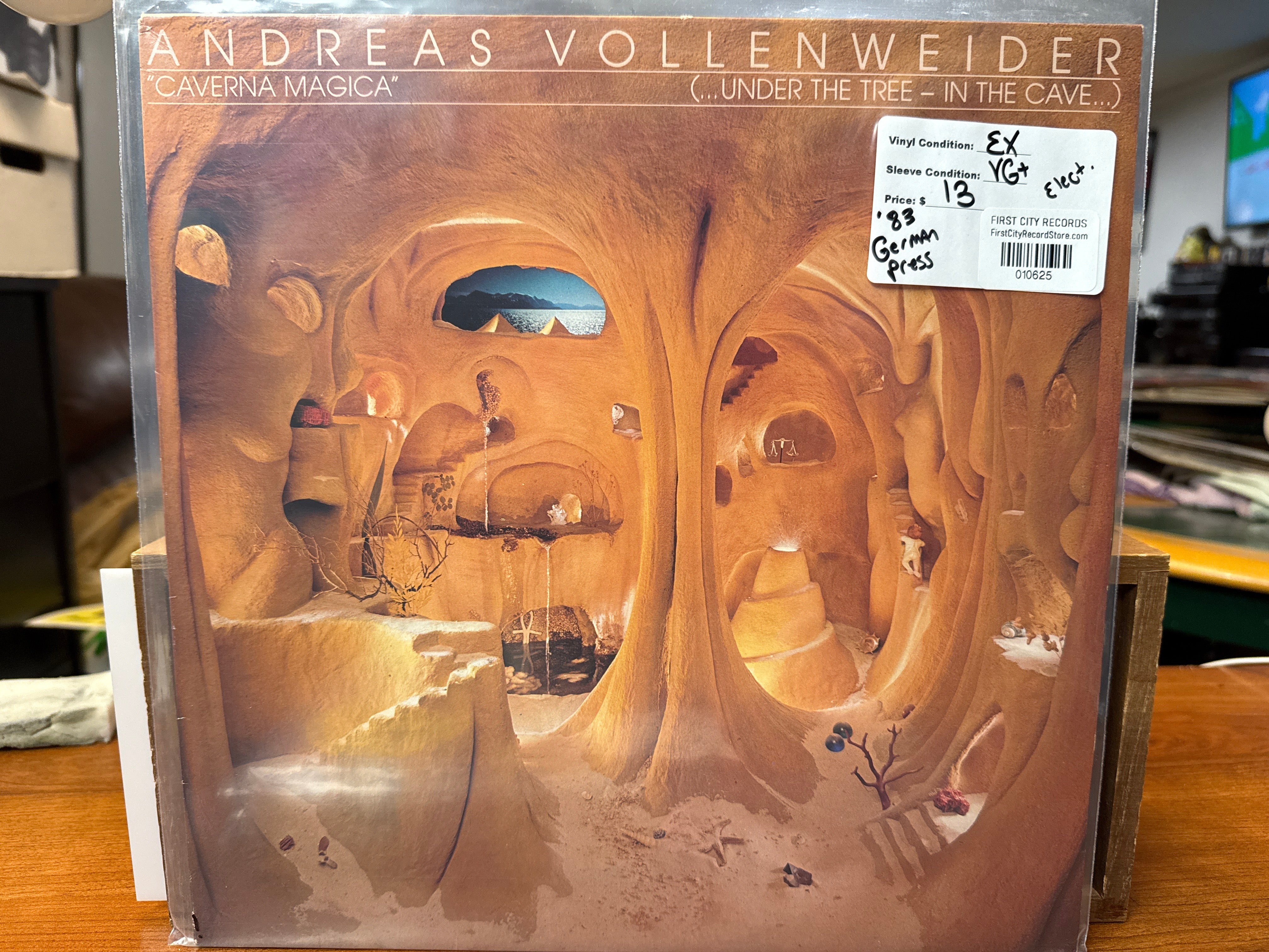 Andreas Vollenweider - Caverna Magica (1983, German Pressing, USED)