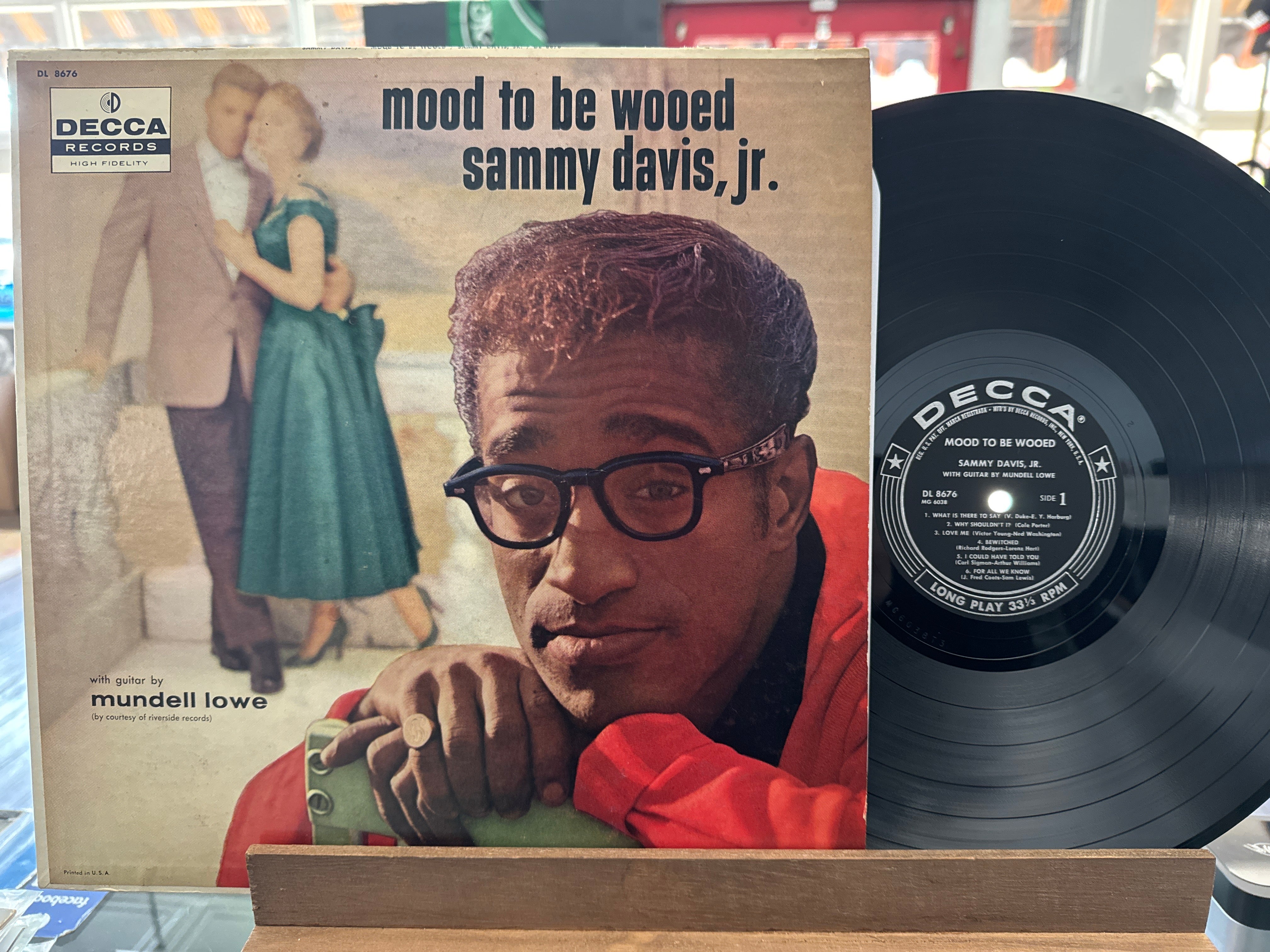 Sammy Davis Jr. - Mood to Be Wooed (1958, USED)