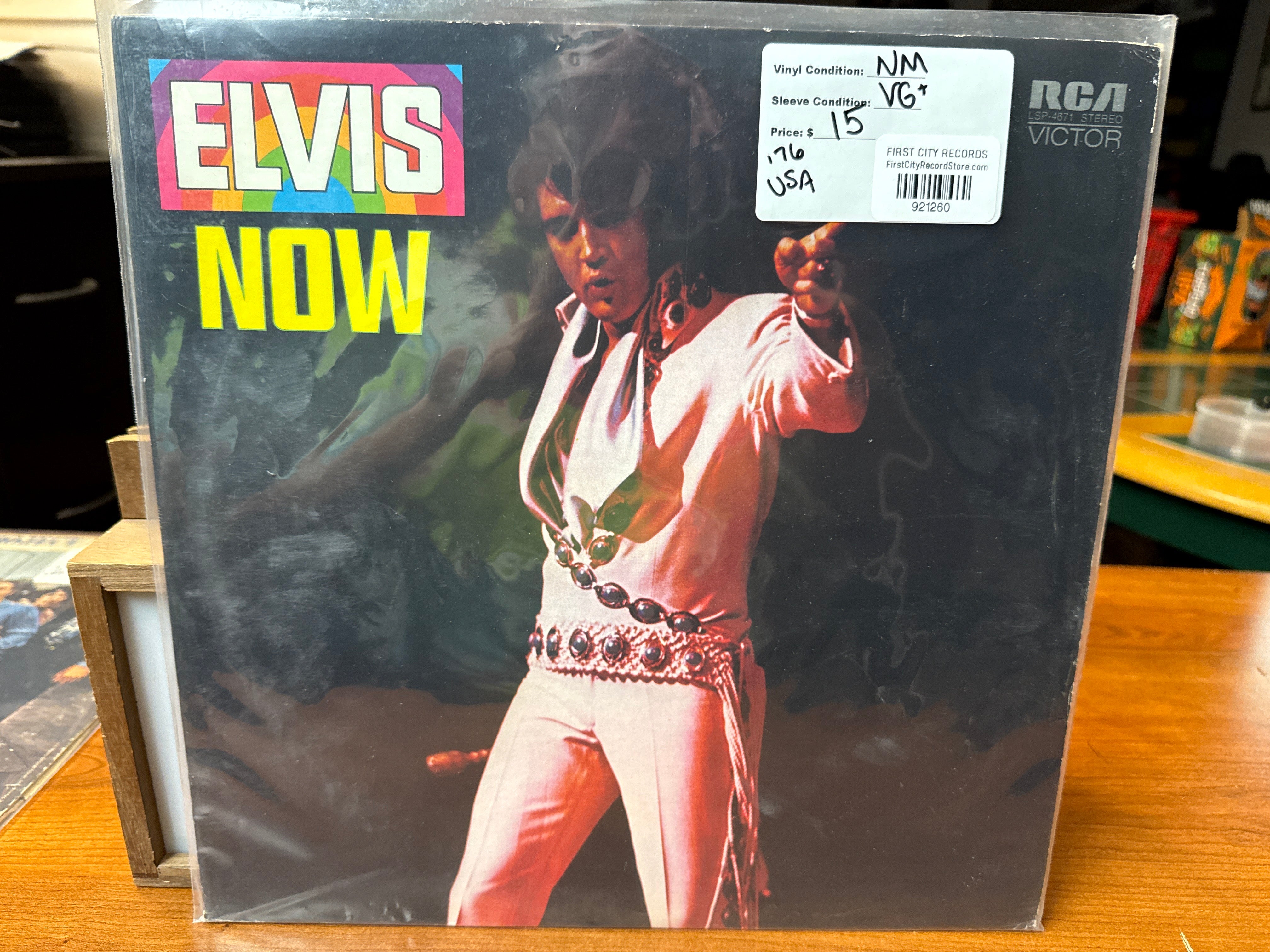 Elvis Presley ‎– Elvis Now (1976, USED)
