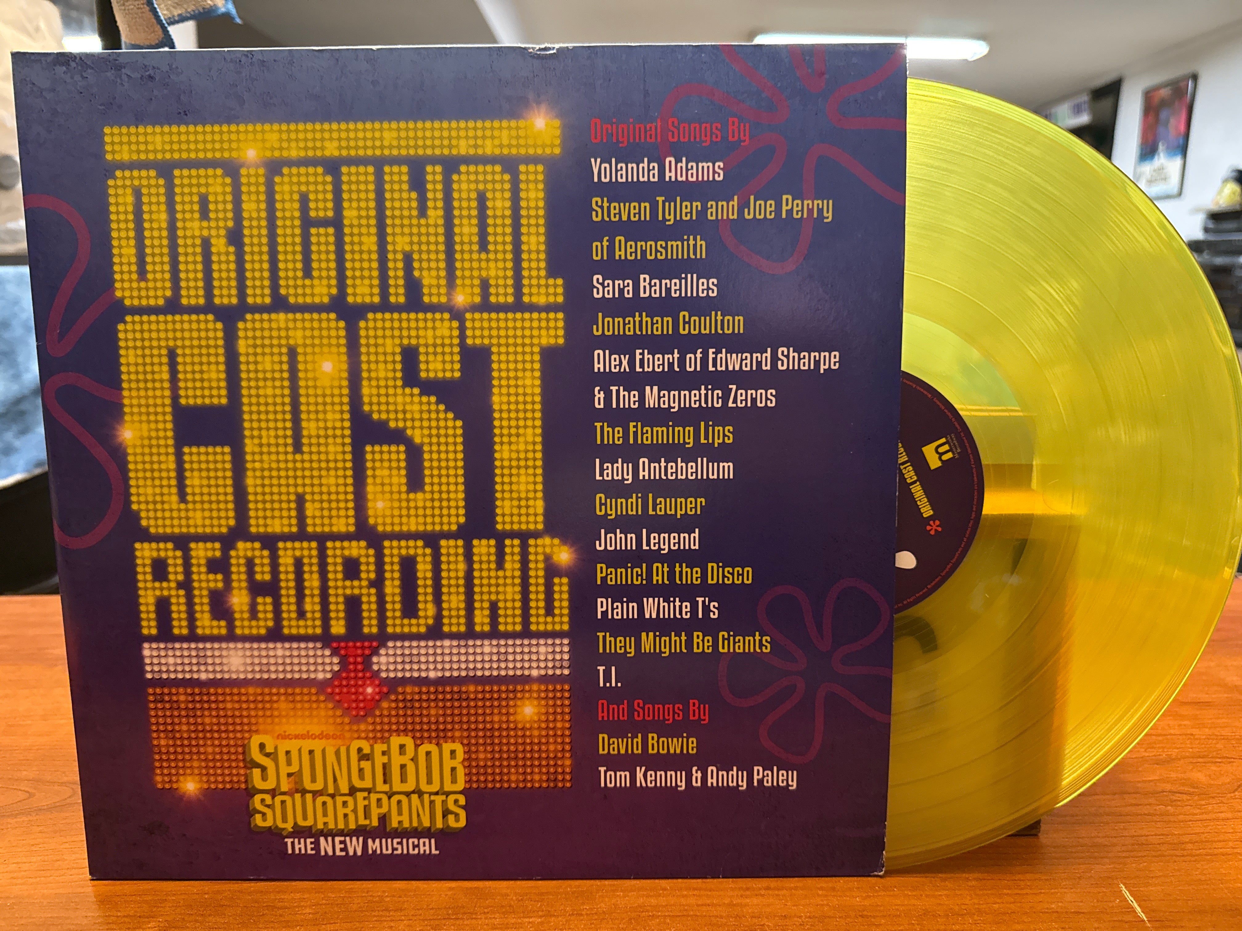 Spongebob Squarepants: New Broadway Musical (2017, Yellow, USED)