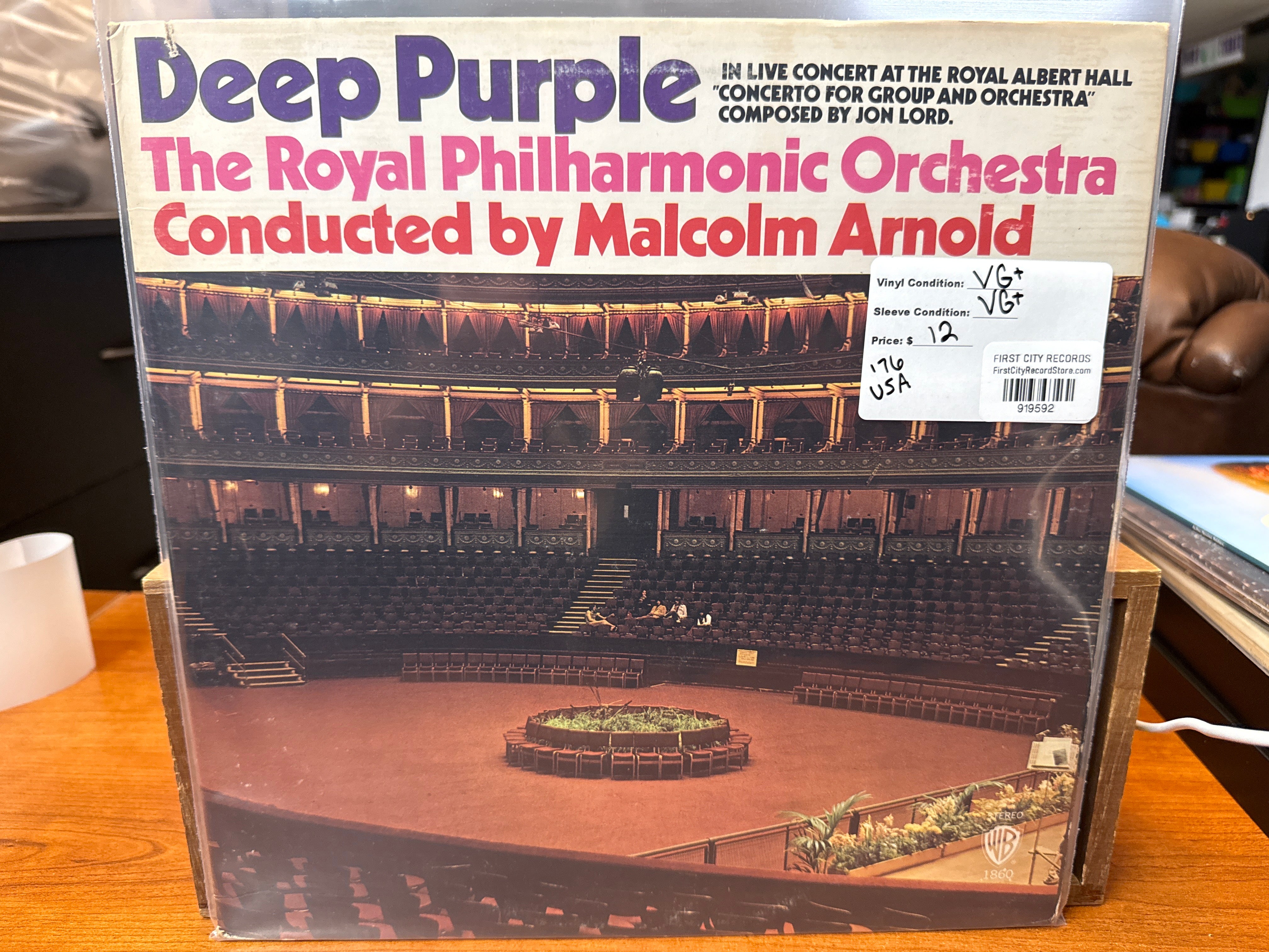 Deep Purple - Live w/ Royal Philharmonic Orchestra (1976, USED)