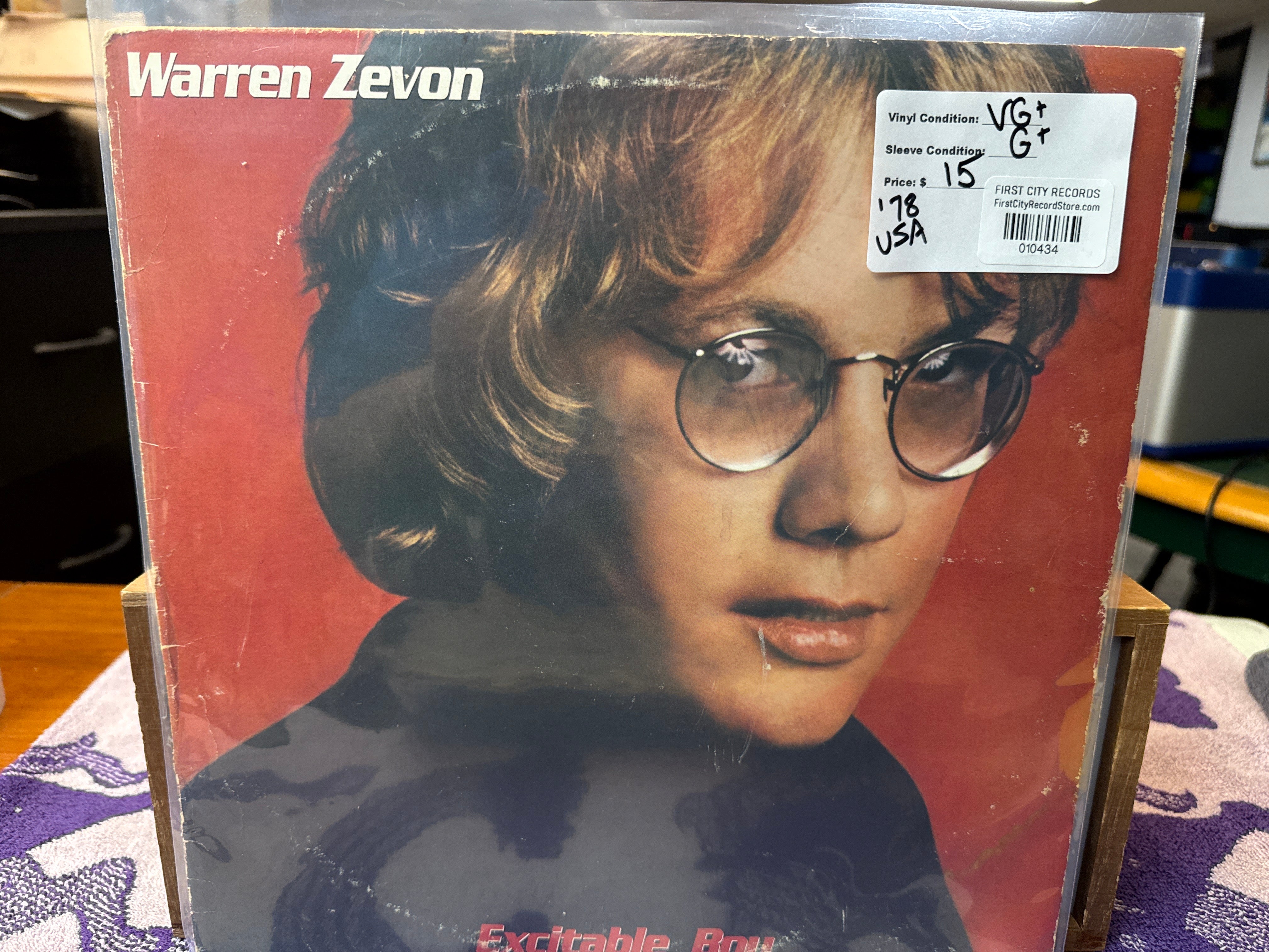 Warren Zevon - Excitable Boy (1978, USED)