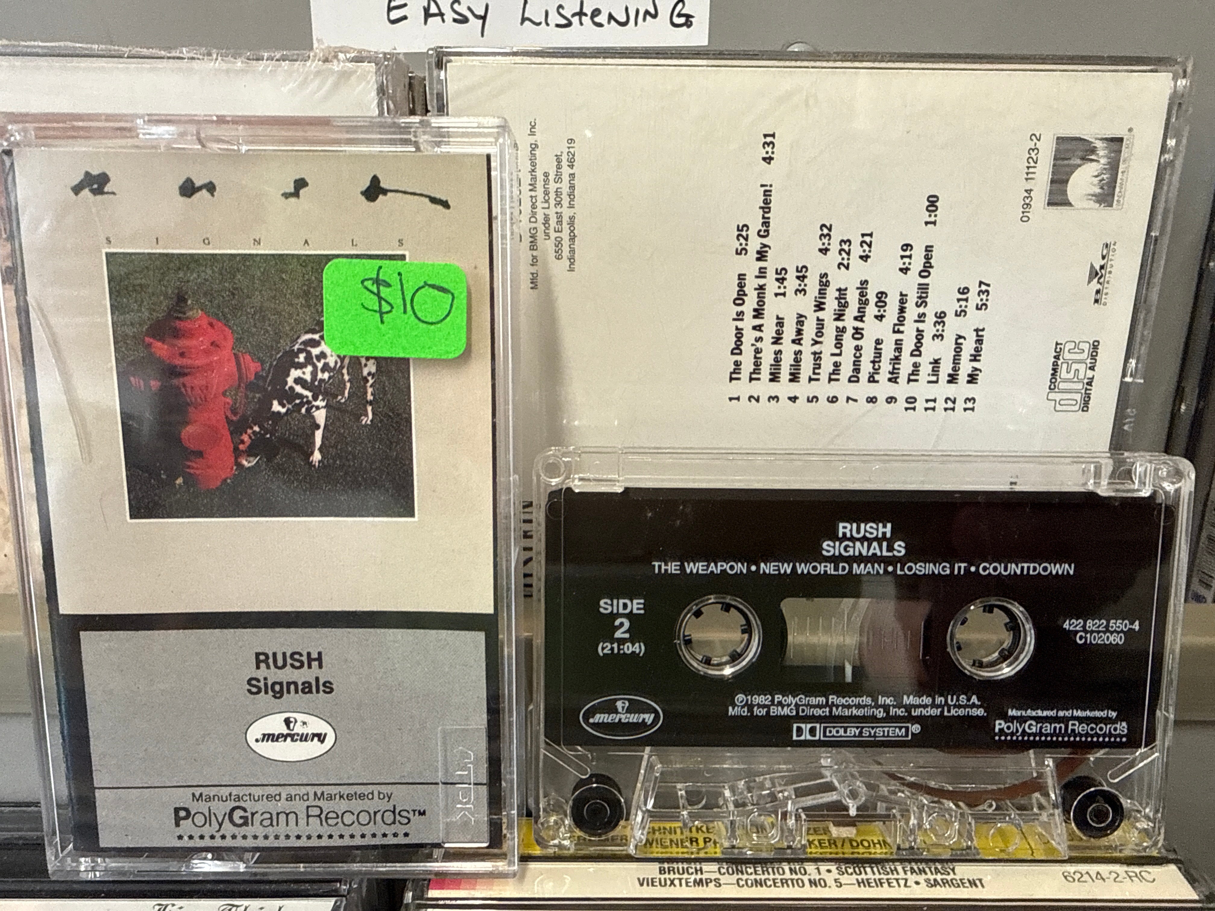 Rush - Signals (Cassette)