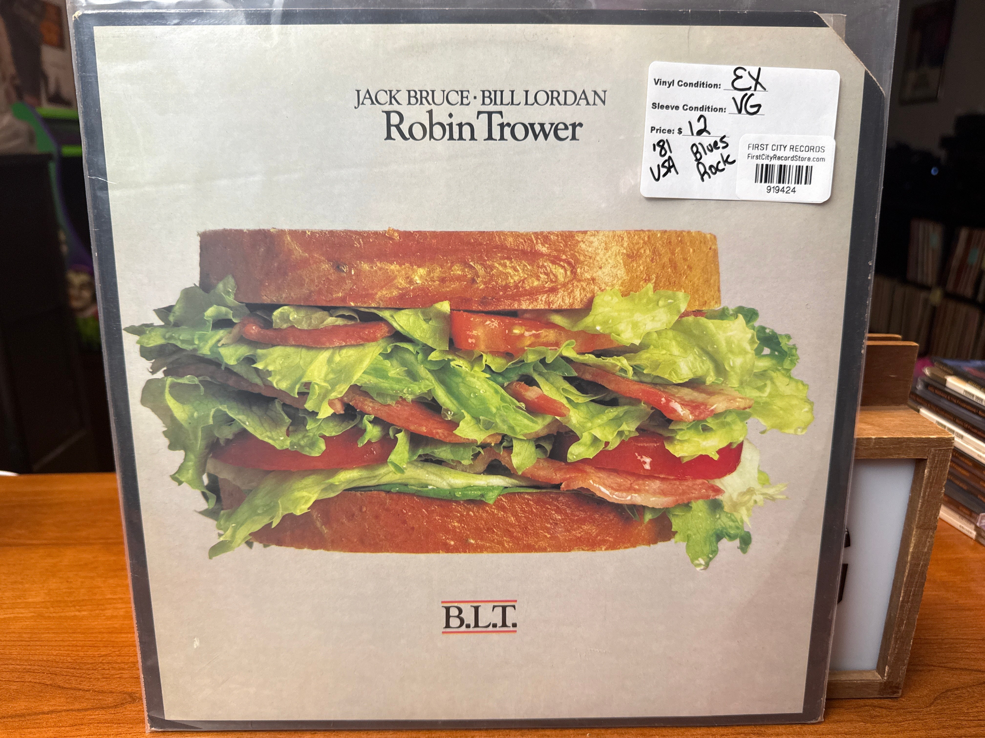 Robin Trower - BLT (1981, USED)