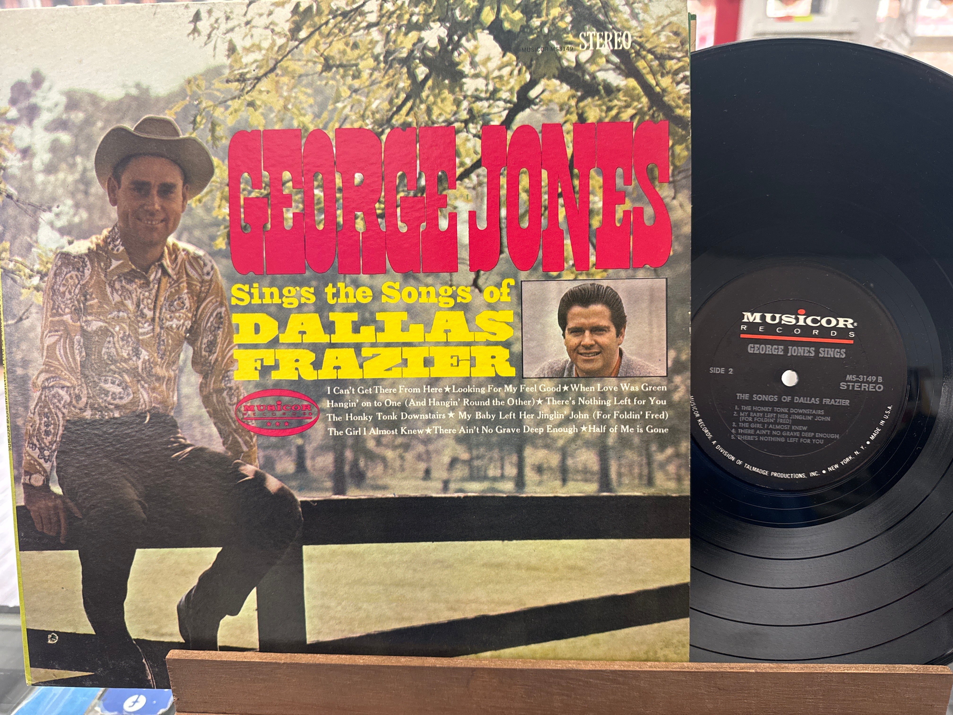 George Jones - Sings the Songs of Dallas Frazier (USED)