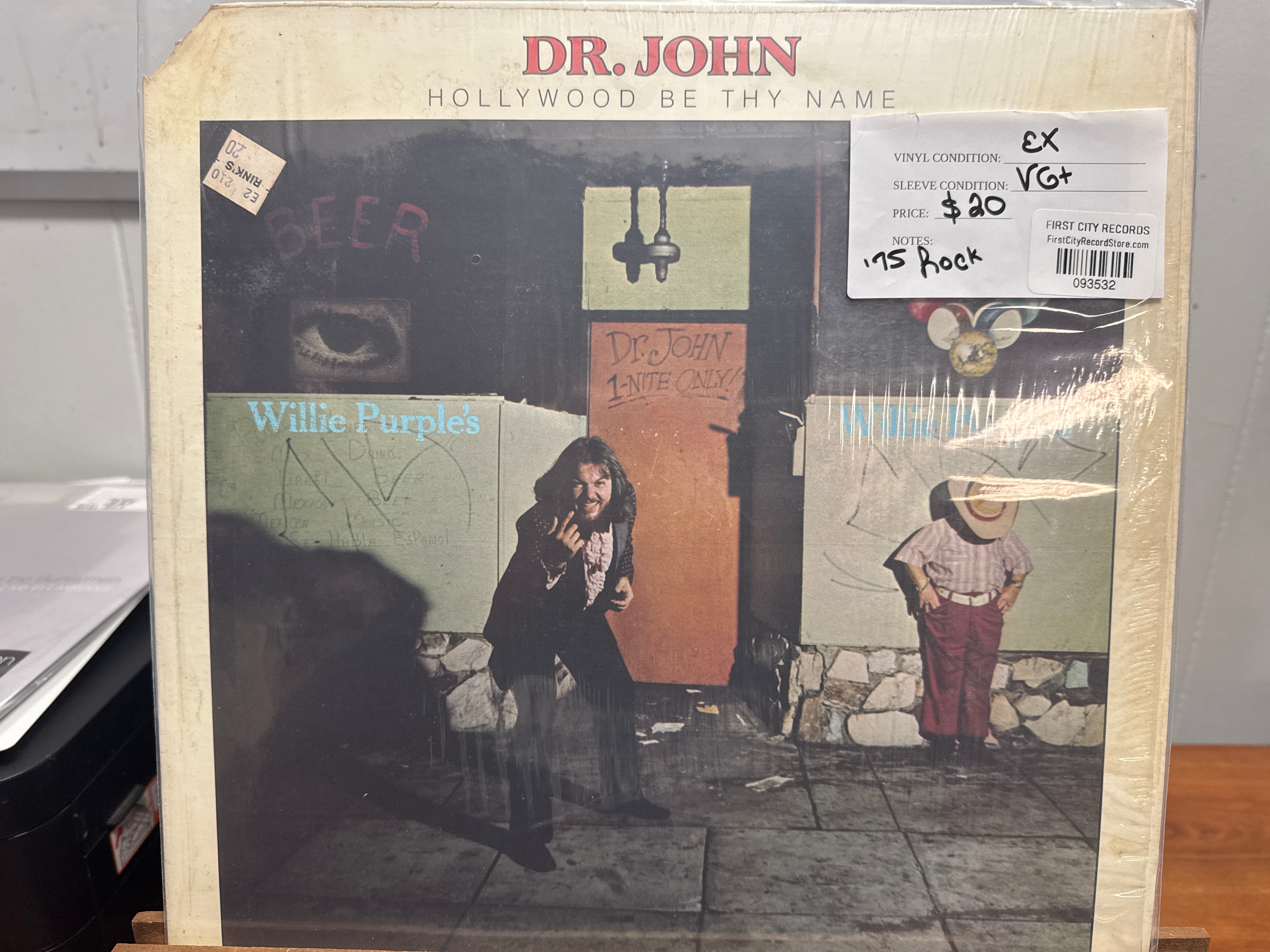 Dr. John - Hollywood Be Thy Name (USED)